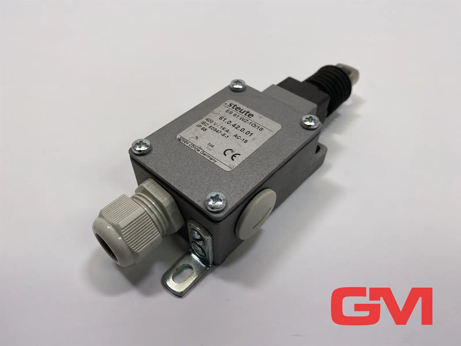 Produktfoto 1 von Steute Seilzugschalter 61.0.42.0.01 Pull-wire switch ES 61 WZ 1Ö/1S 16A 400V