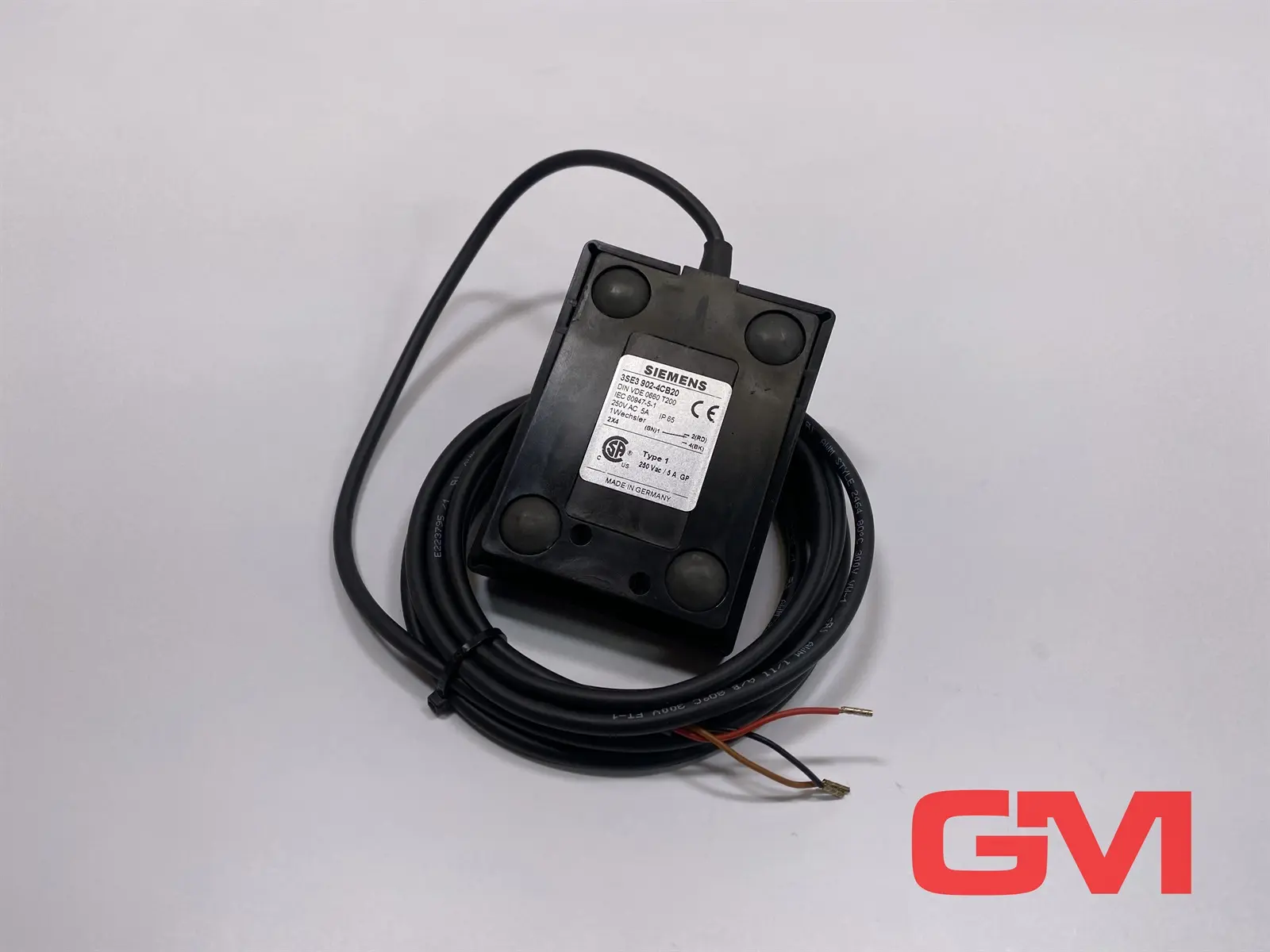 Produktfoto 1 von Siemens Fusstaster 3SE3902-4CB20 Foot switch Pedaltaster Pedal 1 Wechsler