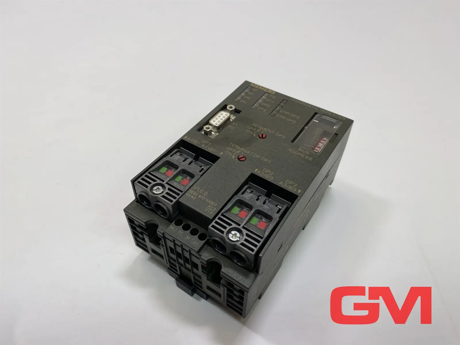 Produktfoto 1 von Siemens Diagnose Repeater 6ES7972-0AB01-0XA0 Simatic S7 Profibus DP E.: 01