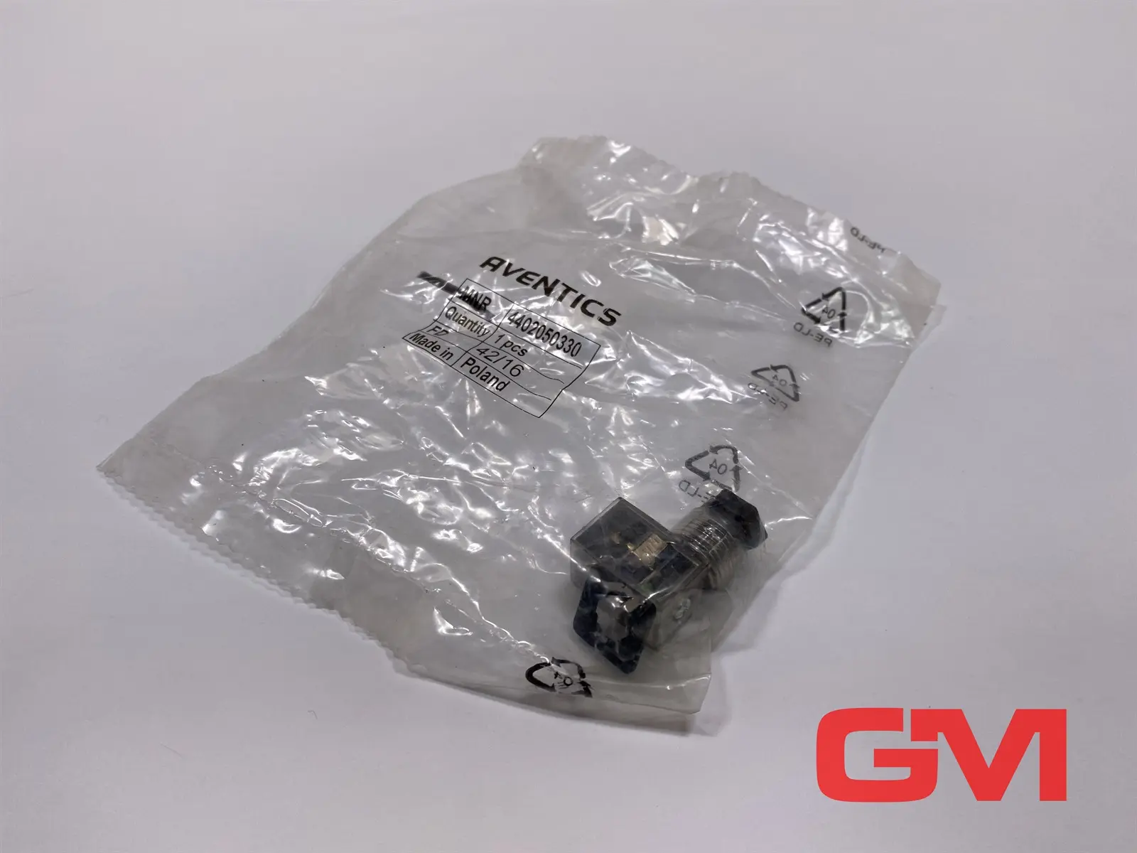Produktfoto 1 von Aventics Ventilsteckverbinder 4402050330 plug-in connector form C Leitungsdose