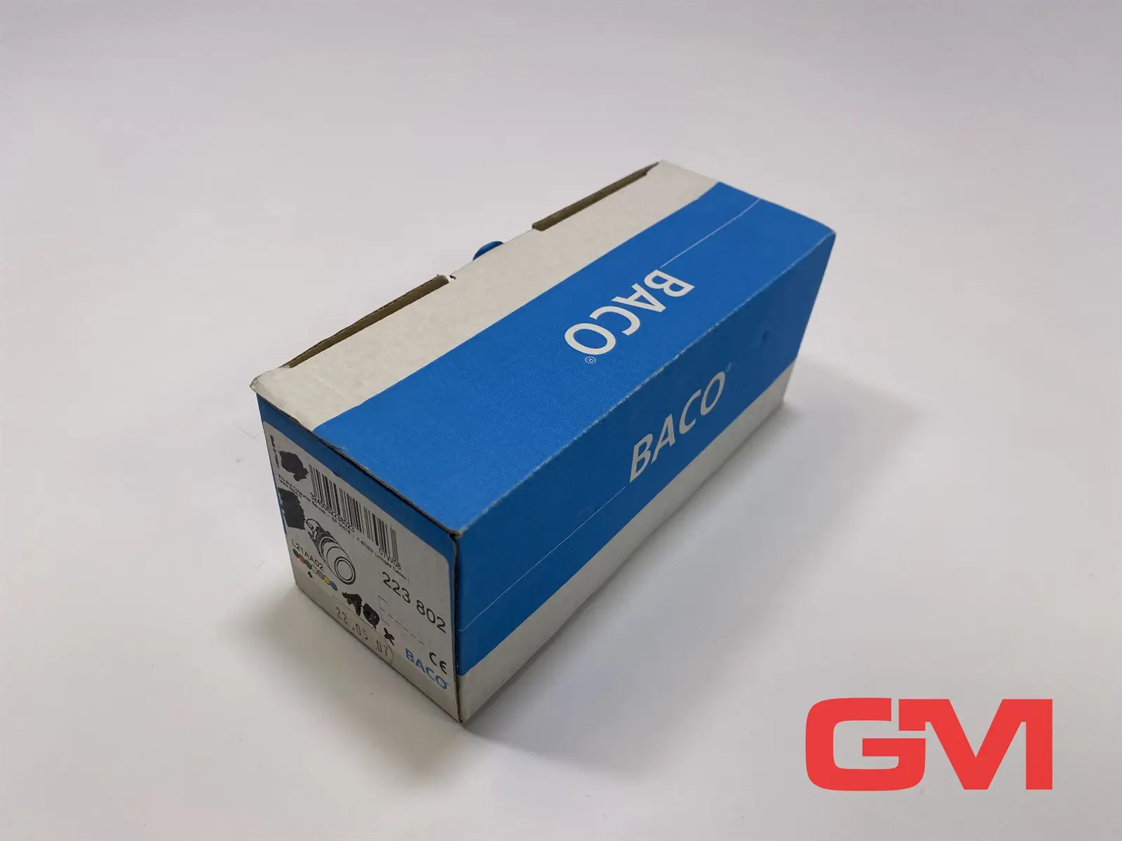 Produktfoto 1 von VE 10x Baco Drucktaster grün L21AA02 push-button green 223802 flach tastend