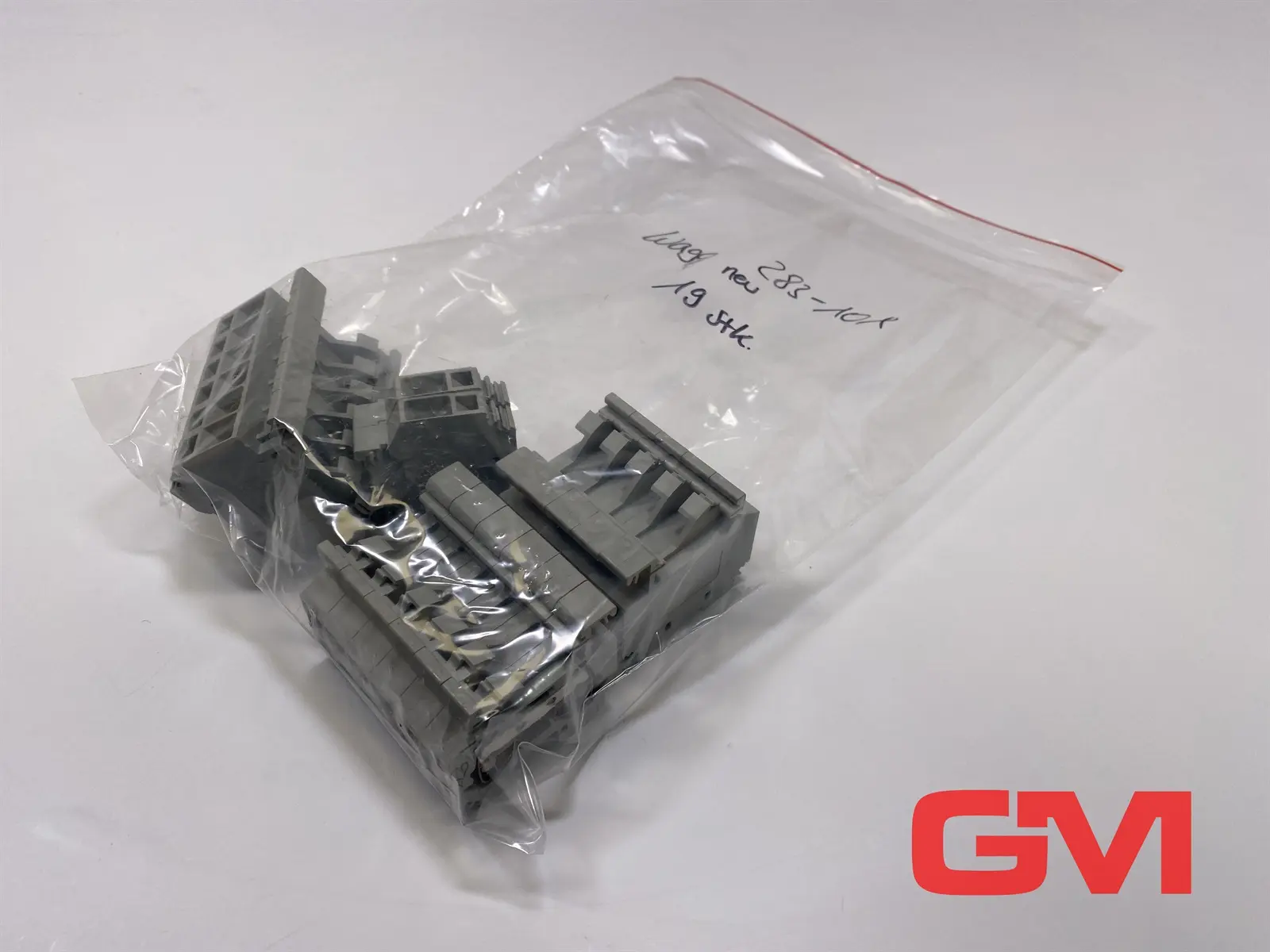 Produktfoto 1 von VE 19x Wago 2-Leiter-Durchgangsklemme 283-101 feed-through terminal block 16mm²