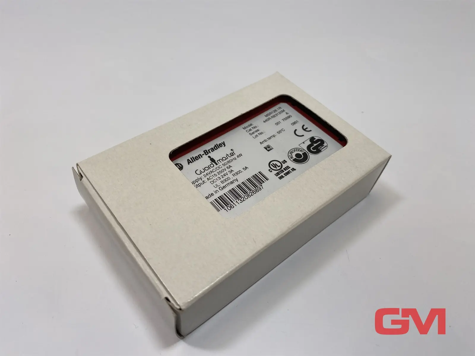 Produktfoto 1 von Allen-Bradley Sicherheitsrelais 440R-N23120 M Guardmaster Safety Relay MSR126.1R