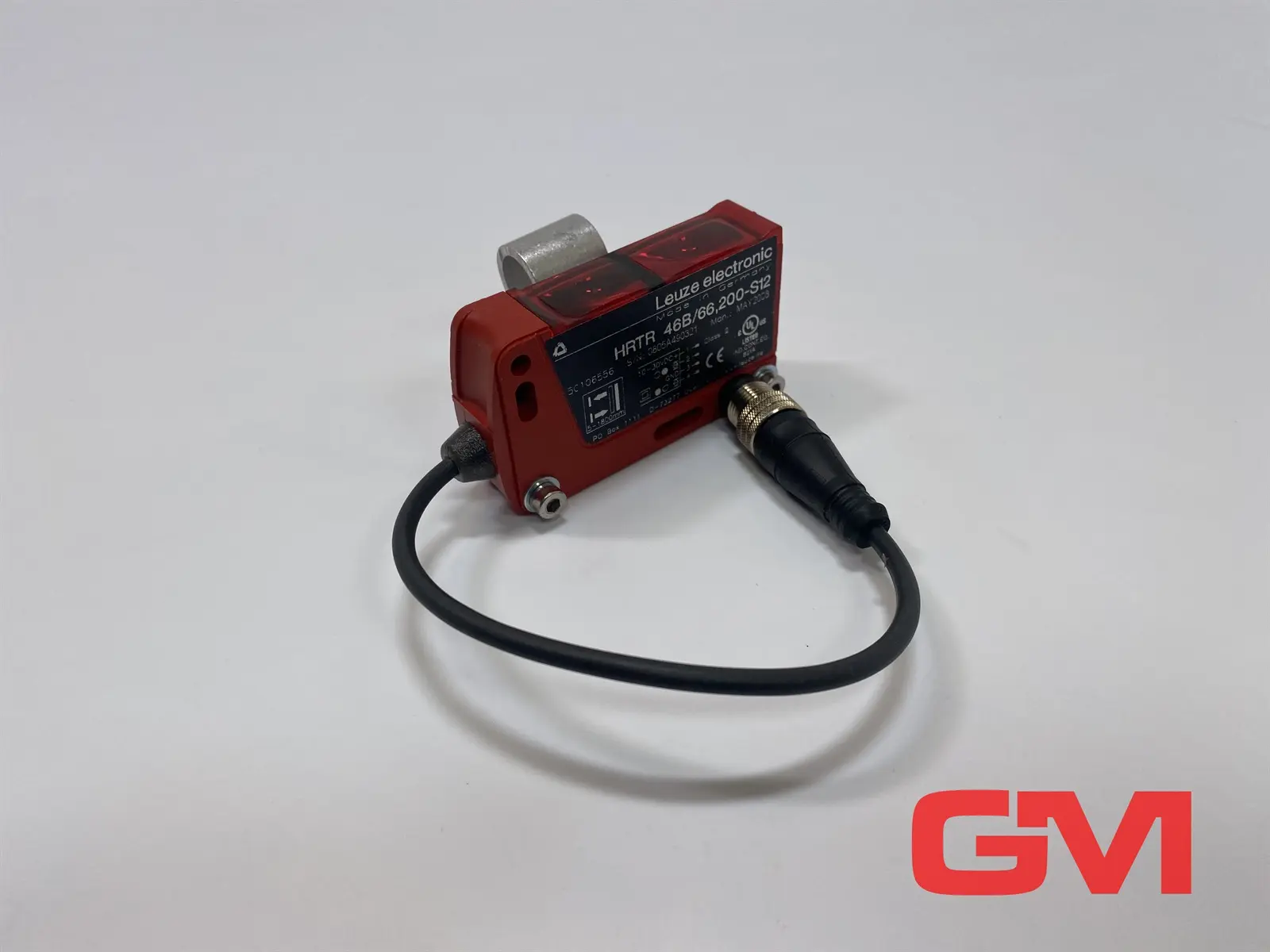 Produktfoto 1 von Leuze Hintergrundausblendung HRTR 46B/66200-S12 diffuse sensor 50106556 m.Halter