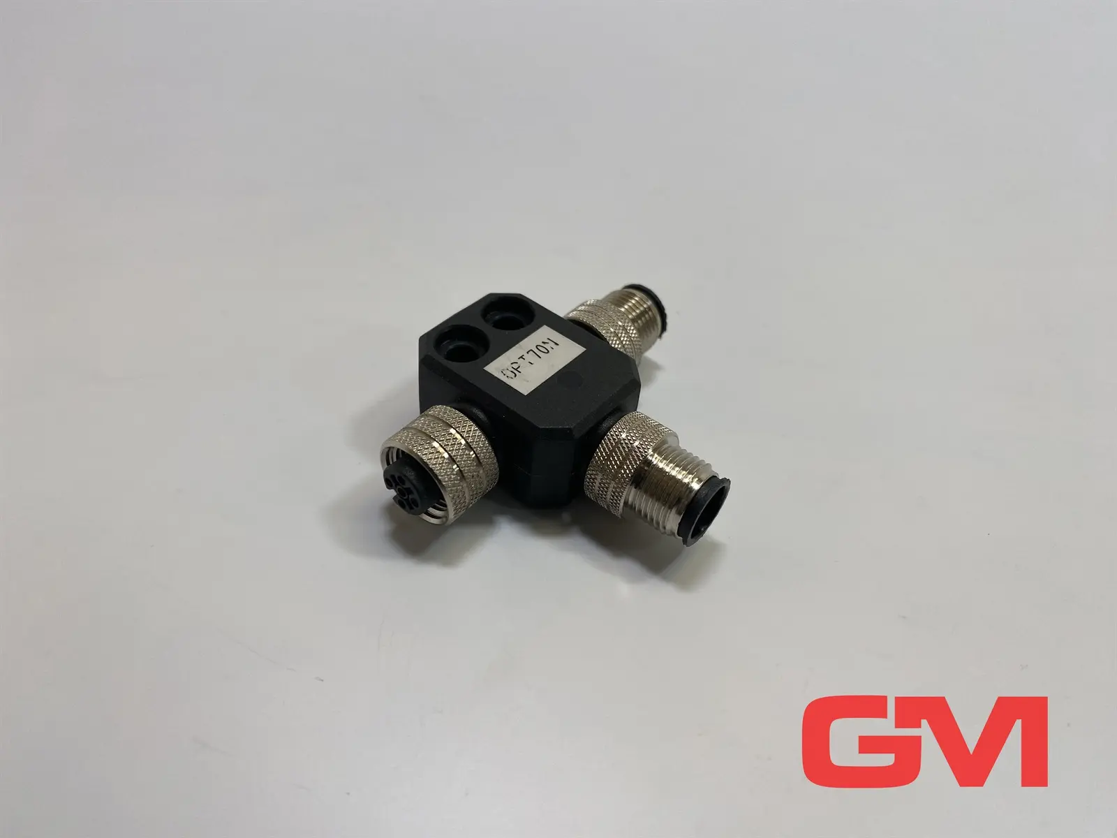 Produktfoto 1 von Wenglor T-Stecker OPT70N T-plug zur Signalauskopplung 2xStecker 1xBuchse M12