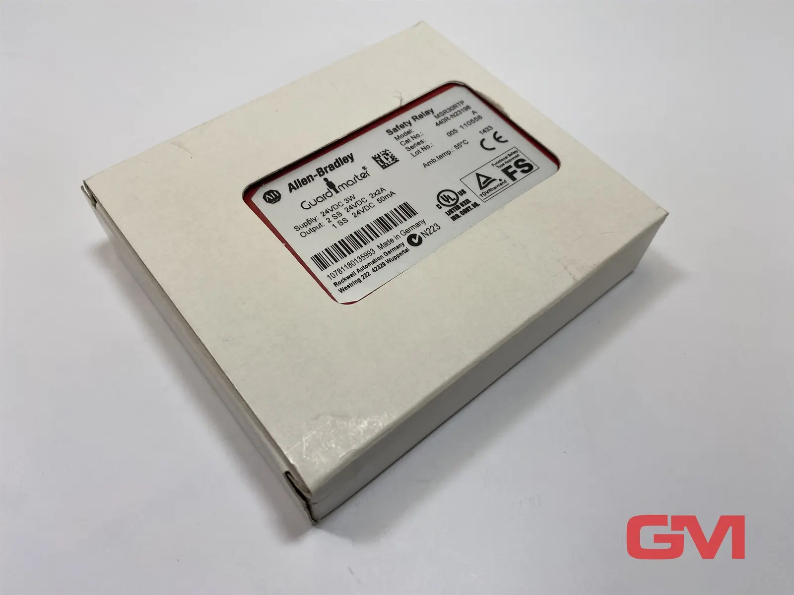 Produktfoto 1 von Allen-Bradley Sicherheitsrelais 440R-N23198 M Guardmaster Safety Relay MSR30RTP