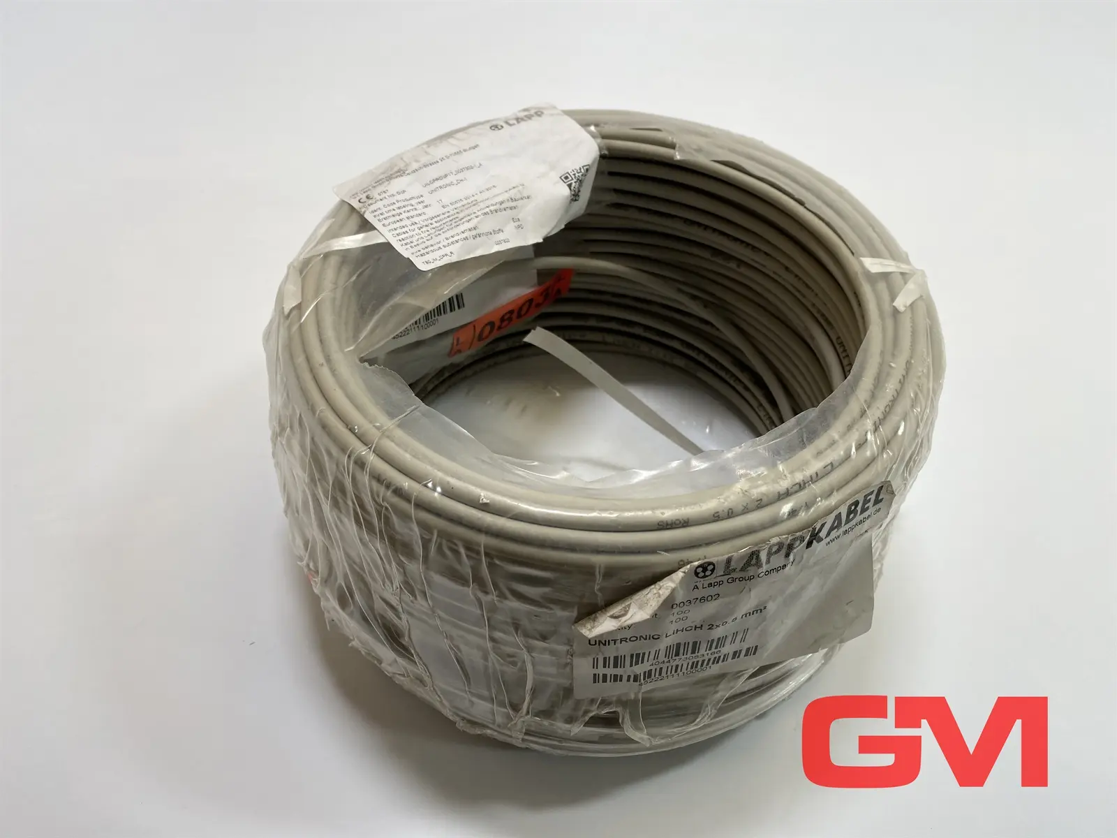 Produktfoto 1 von Lapp Datenleitung 0037602 data cable Niederfrequenz Unitronic 2x0.5 mm² 100 m