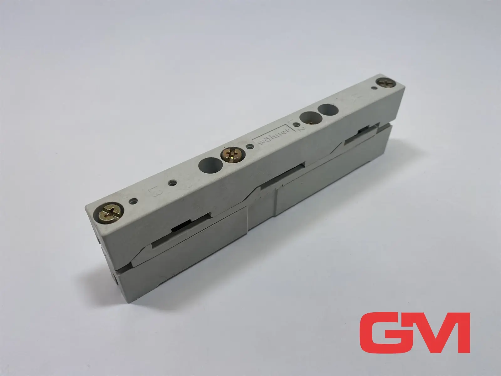Produktfoto 1 von Wöhner Sammelschienenadapter 20-0540 busbar adapter Schienenadapter 3-polig