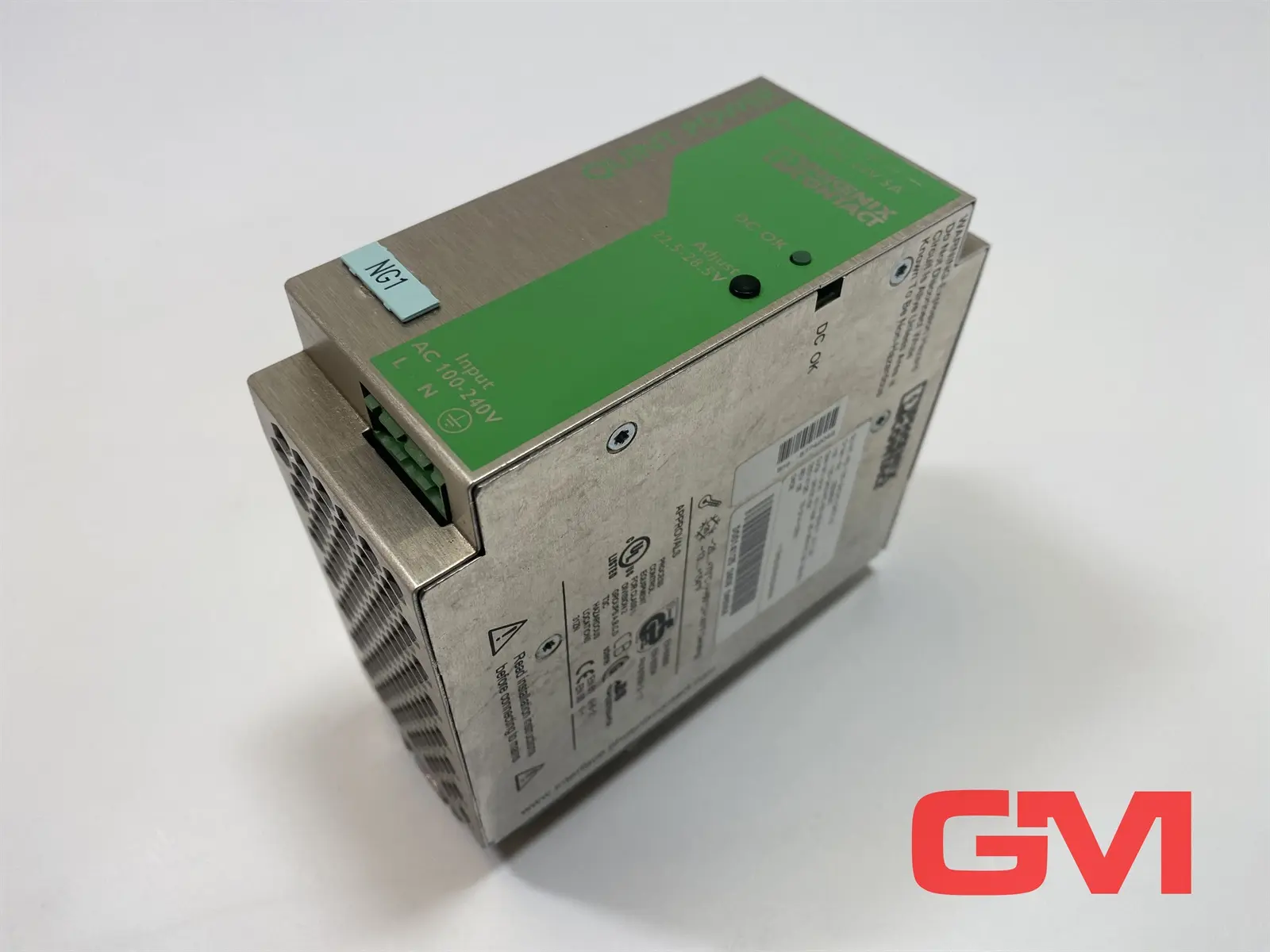Produktfoto 1 von Phoenix Contact 2938581 Stromversorgung power supply QUINT-PS-100-240AC/24DC/ 5
