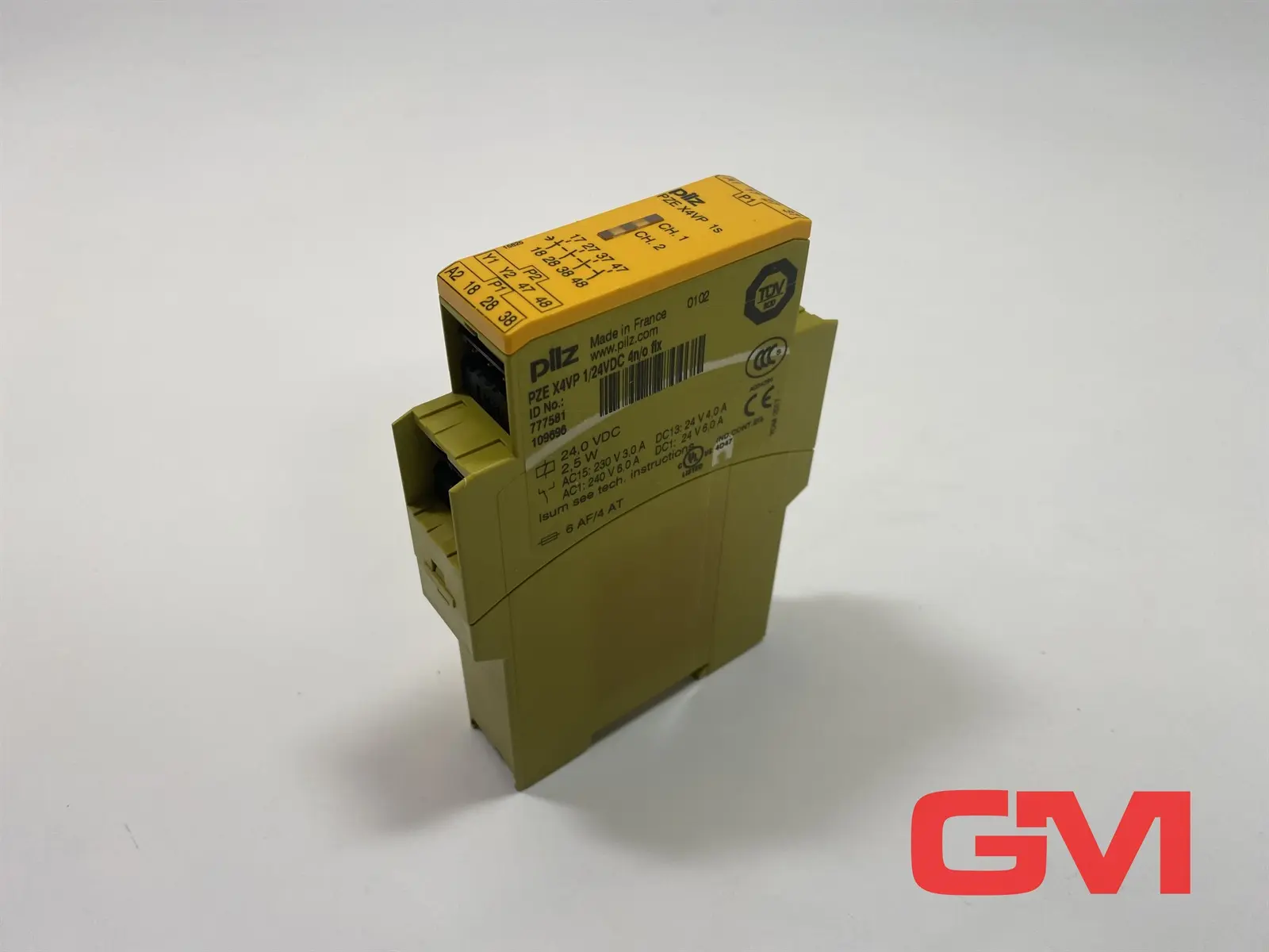 Produktfoto 1 von Pilz Erweiterungsblock PZE X4VP 1/24VDC extension block 777581 Klammer fehlt