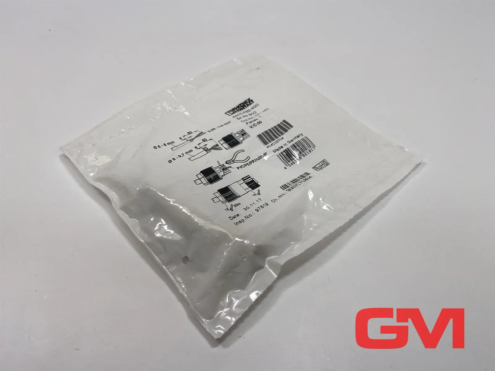 Produktfoto 1 von Phoenix Contact Datensteckverbinder 1411071 data connector SACC-FSD-4QO SH PNSCO