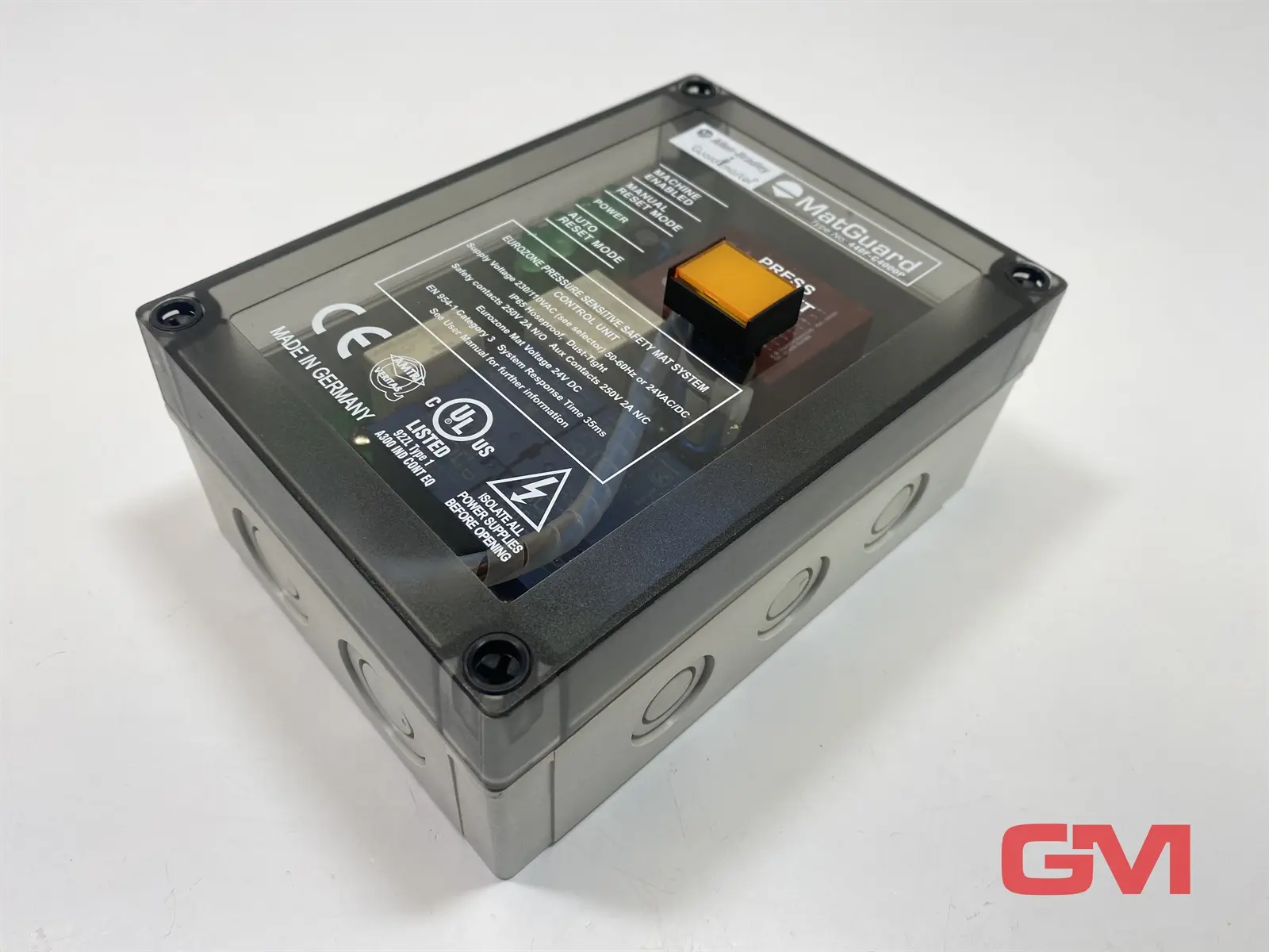Produktfoto 1 von Allen-Bradley Steuergerät 440F-C4000P Mat Guard Controller Guardmaster Unit