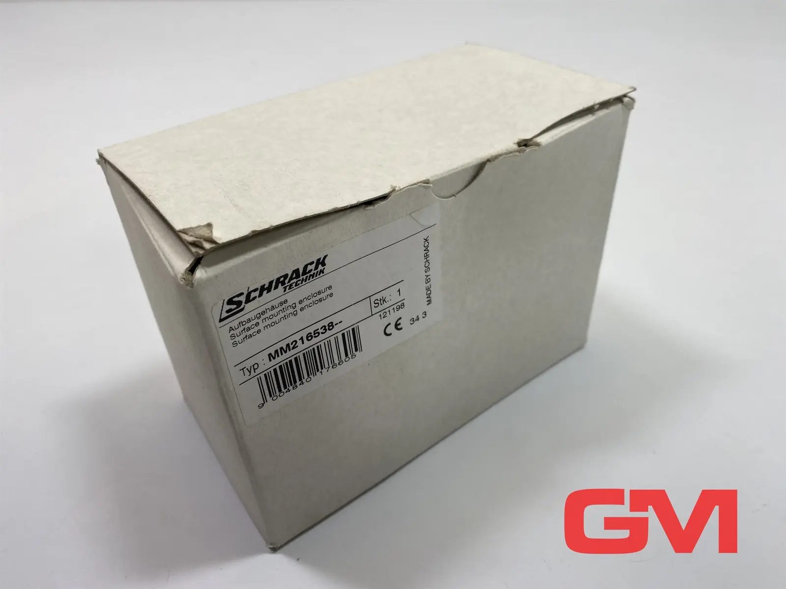 Produktfoto 1 von Schrack Technik Aufbau-Gehäuse MM216538 surface mount housing M22-I3
