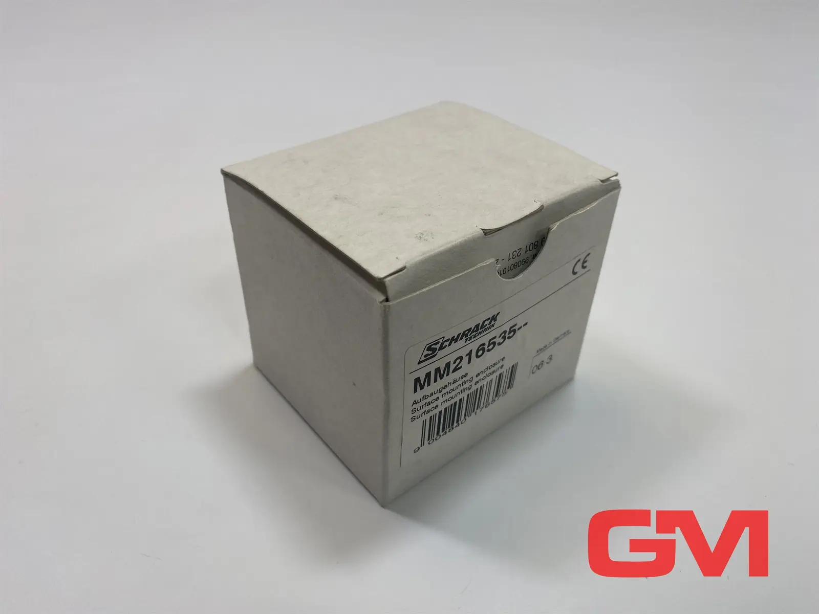 Produktfoto 1 von Schrack Aufbaugehäuse MM216535-- surface mounting enclosure 1 Befehlsstelle