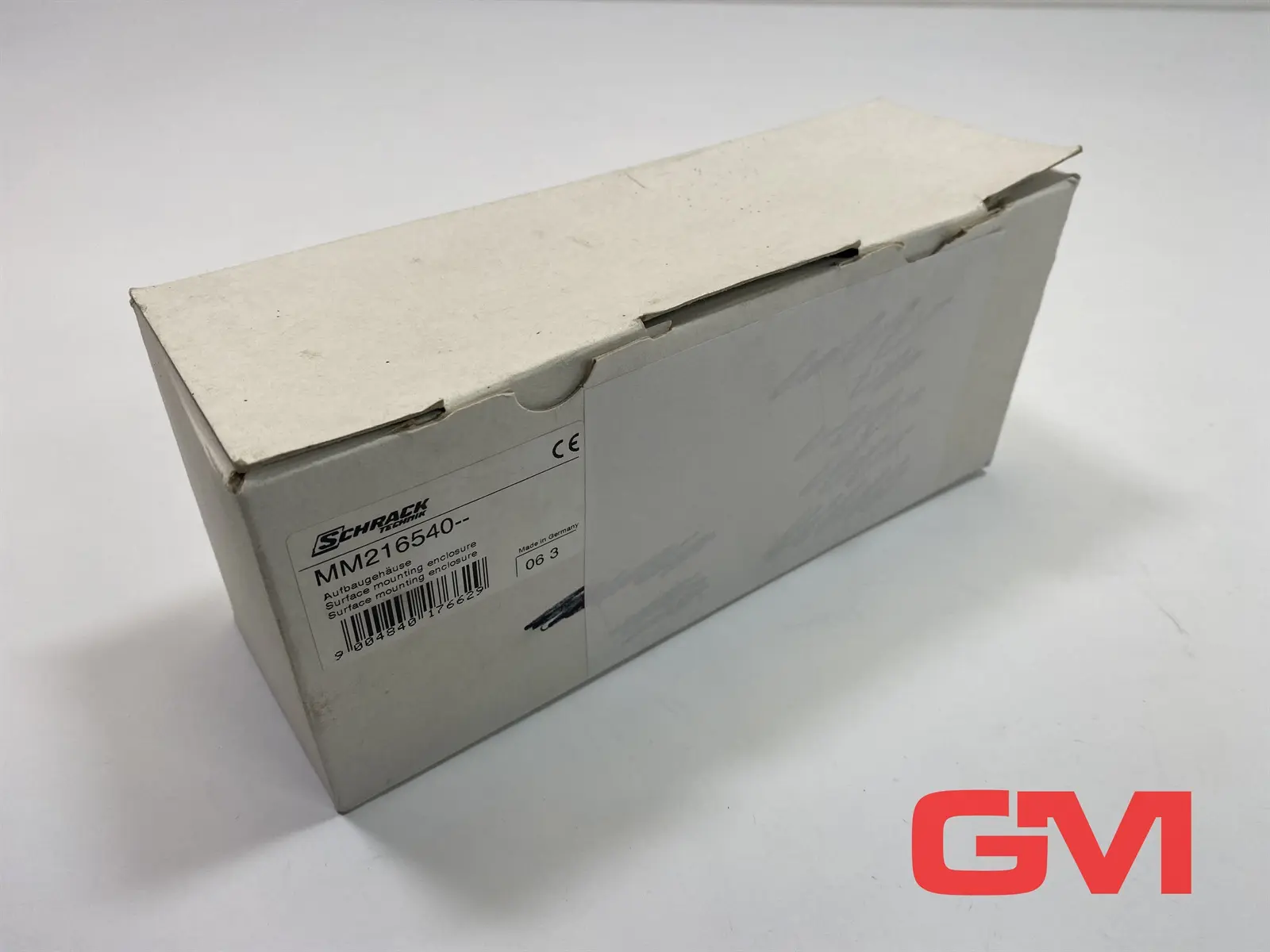 Produktfoto 1 von Schrack Technik Aufbaugehäuse MM216540 surface mounting enclosure schwarz-grau