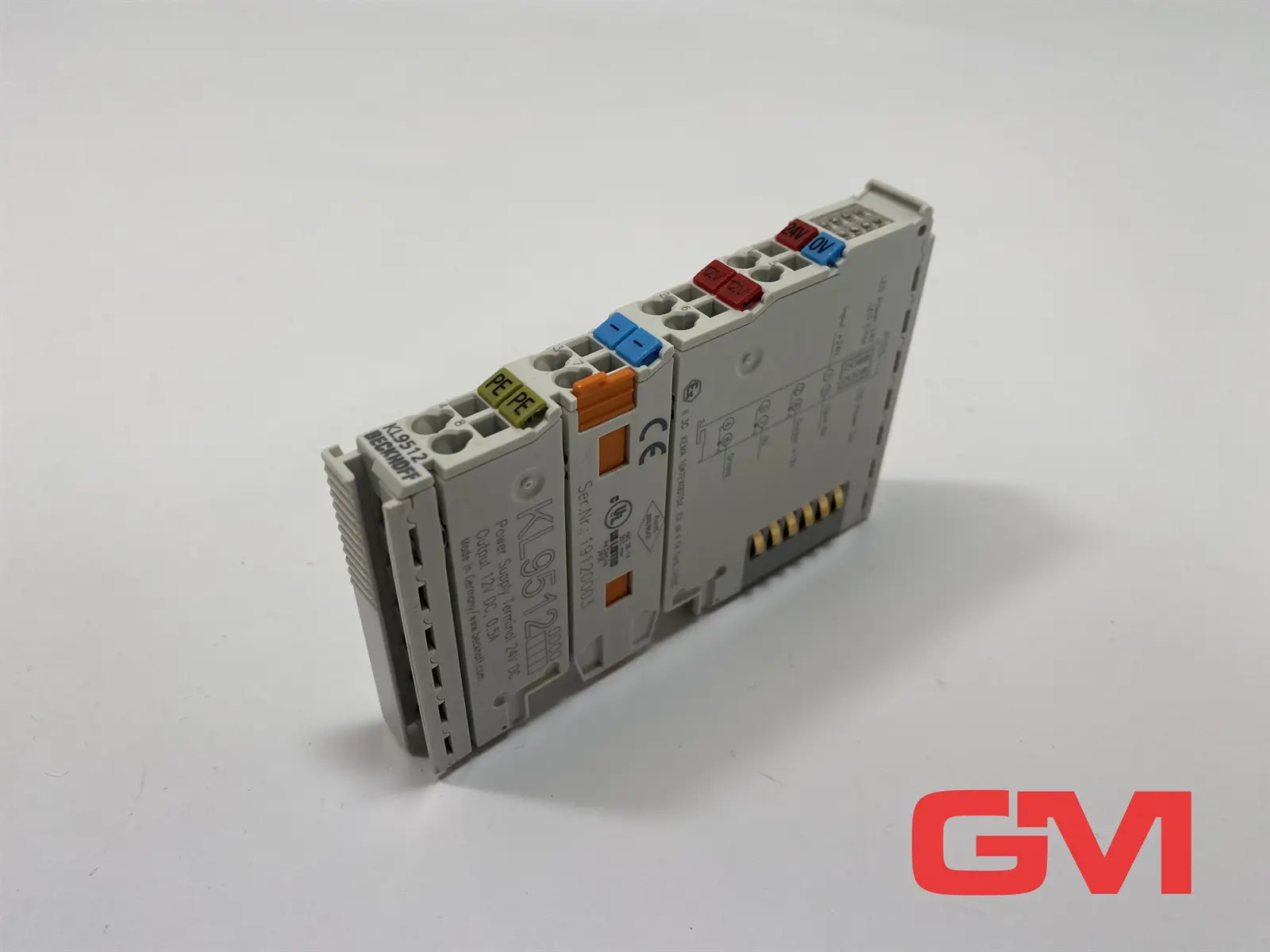 Produktfoto 1 von Beckhoff Netzteilklemme KL9512 Power Supply Terminal 12V DC out 0,5A 24V DC in