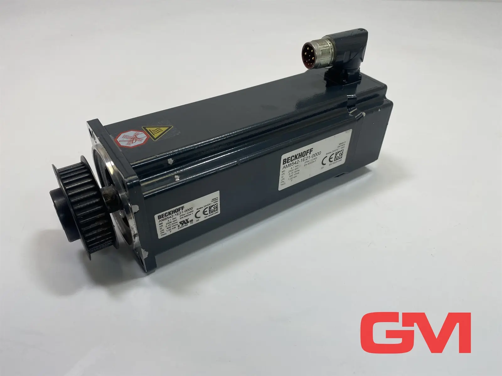 Produktfoto 1 von Beckhoff Servomotor AM8542-1E21-0000 servo motor 2500rpm 400Vrms 1,02kW 4,1Nm