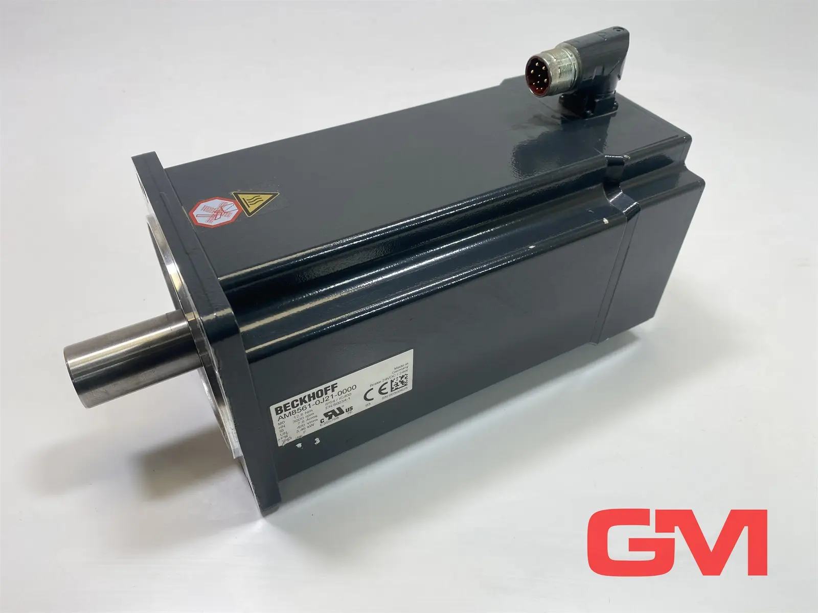 Produktfoto 1 von Beckhoff Servomotor AM8561-0J21-0000 servo motor  12,8 Nm 7,8 A 3000U/min