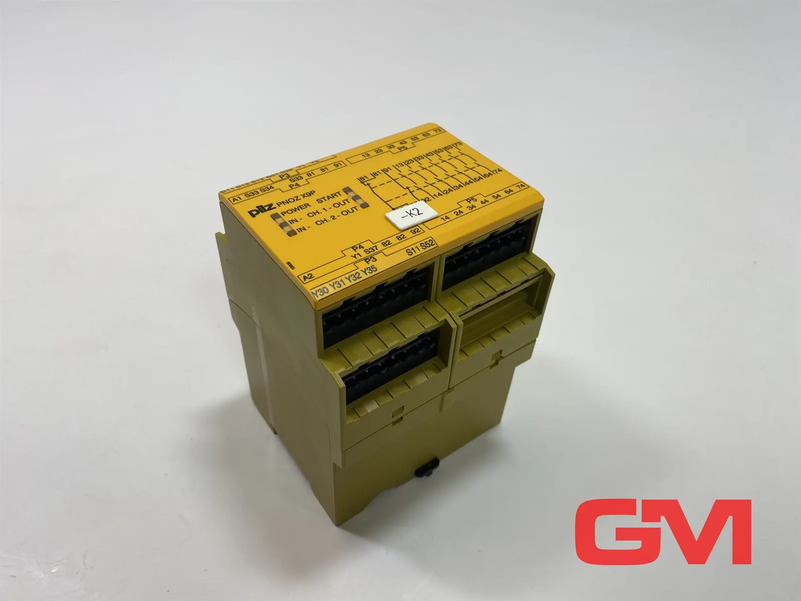 Produktfoto 1 von PILZ Sicherheitsschaltgerät 777609 safety relay PNOZ X9P Gehäuse beschädigt