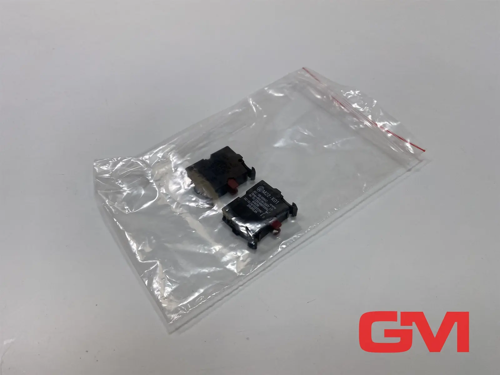 Produktfoto 1 von VE 2x Moeller Kontaktelement M22-K01 contact element 1NC 24V 3A Frontbefestigung