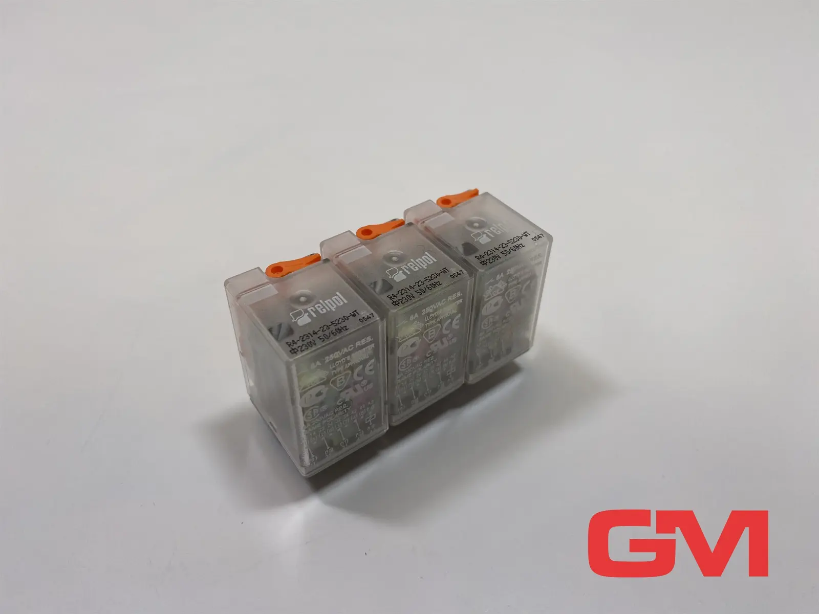 Produktfoto 1 von VE 3x Relpol Industrierelais R4-2314-23-5230-WT industrial relay 24V 50/60Hz