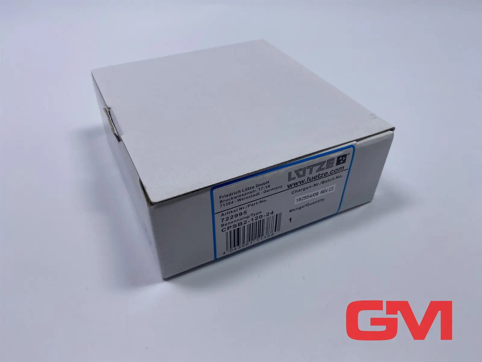 Produktfoto 1 von Lütze Schaltnetzteil 722995 switching power supply CPSB2-120-24 PFC 1-/2-phasig