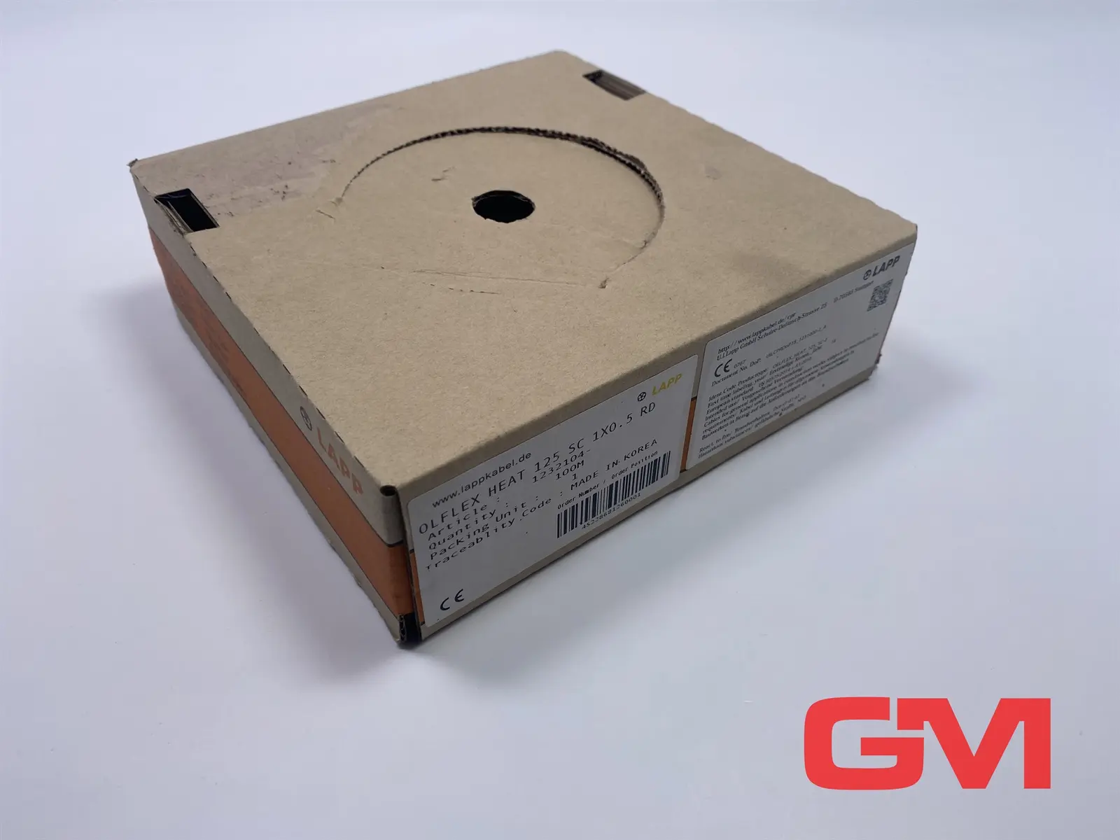 Produktfoto 1 von Lapp Schaltltze 1232104 stranded wires cable ÖLFLEX Heat 125SC 1x0.50mm² rt 100m