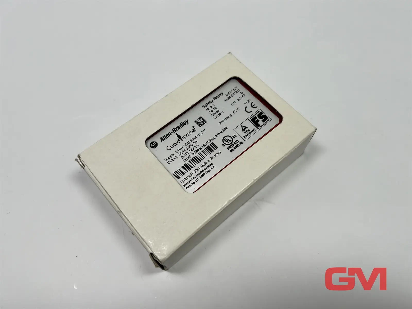 Produktfoto 1 von Allen-Bradley Sicherheitsrelais 440R-B23211 Safety Relay MSR117T Series B
