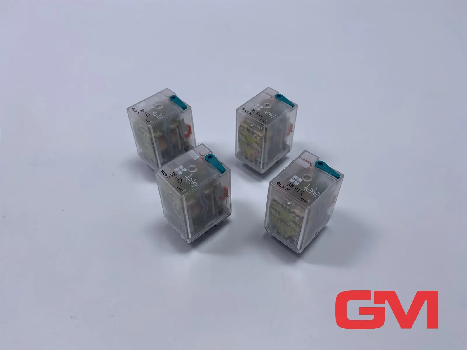 Produktfoto 1 von VE 4x Tele Miniaturrelais RM 012L miniature plug-in relay 12VDC Schaltrelais LED