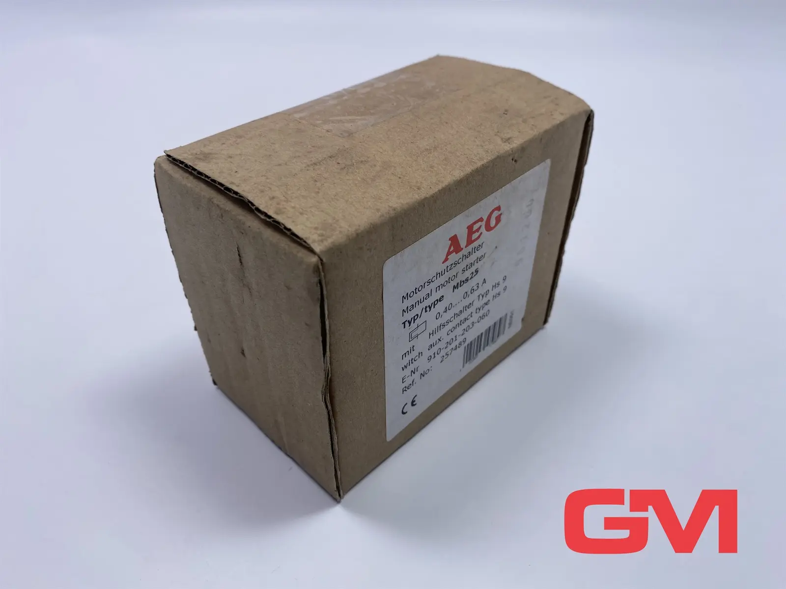 Produktfoto 1 von AEG Motorschutzschalter 257489 motor starter 0,4-0,63A 910-201-203-060 Mbs25 Hs9