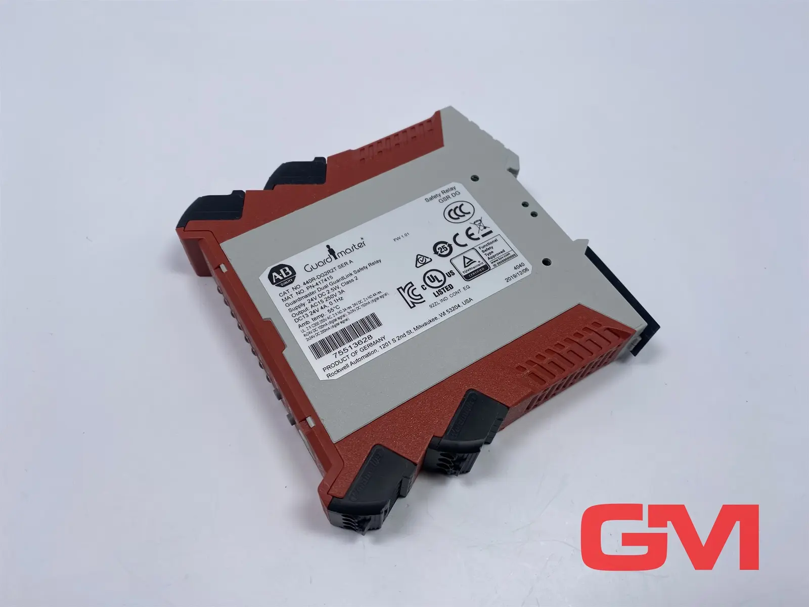 Produktfoto 1 von Allen-Bradley Sicherheitsrelais 440R-DG2R2T safety relay GSR DG Ser A 417415
