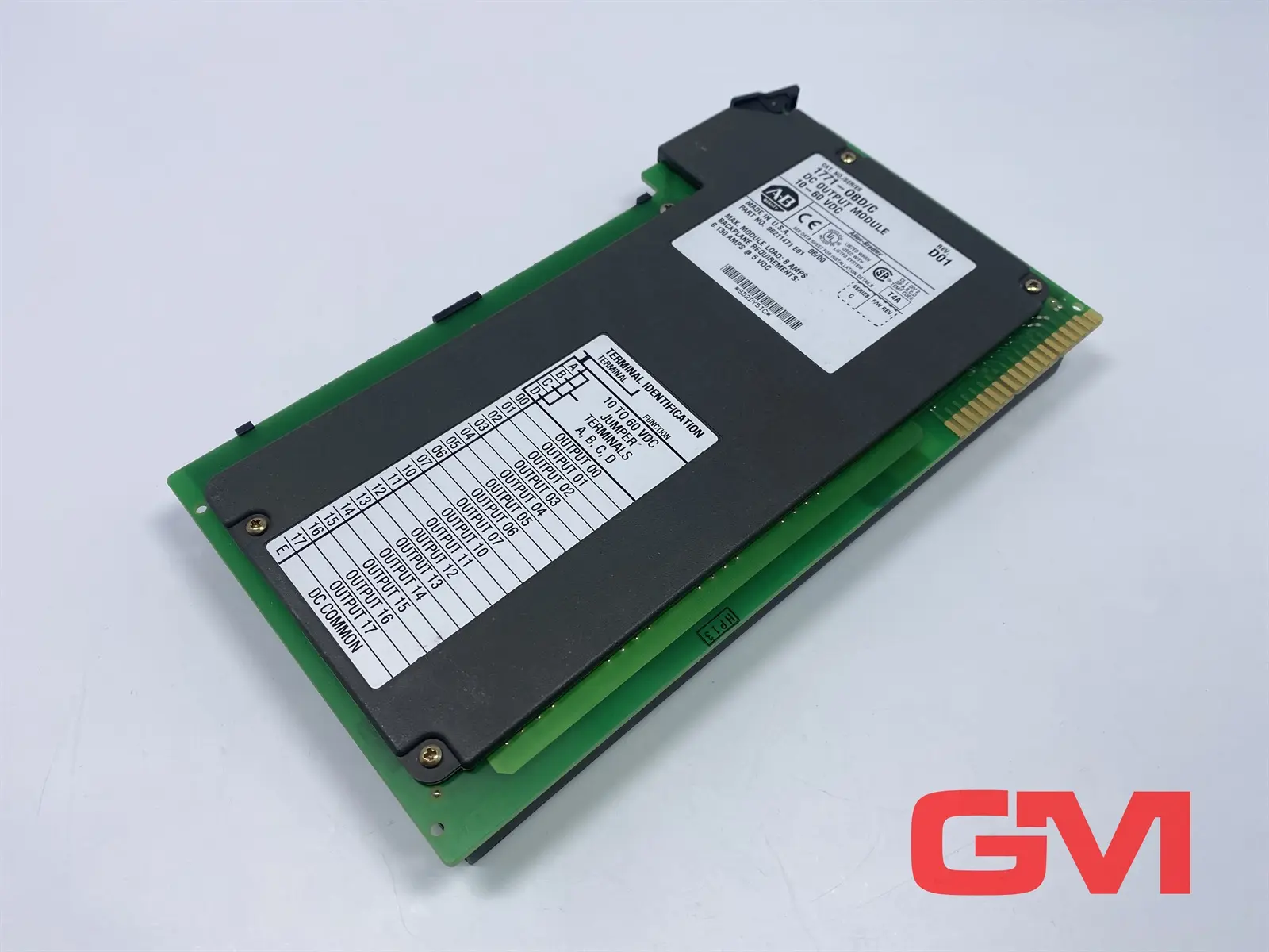 Produktfoto 1 von Allen-Bradley Ausgangsmodul 1771-OBD/C output module Ser. C Rev.D01 96211471 E01