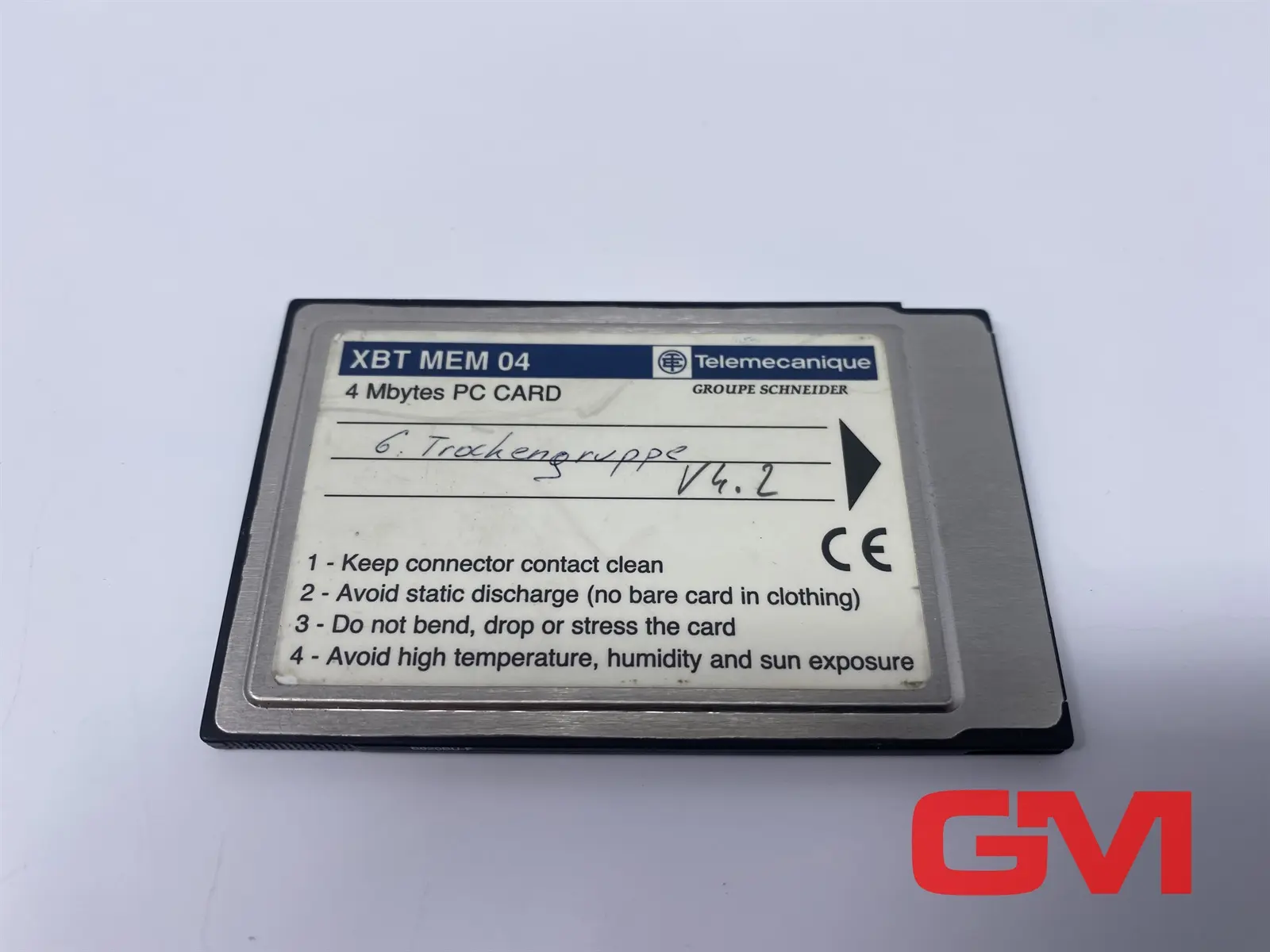 Produktfoto 1 von Telemecanique PC Karte 4Mbytes XBT MEM 04 PCMCIA PC card ATA SDP3B-4-446