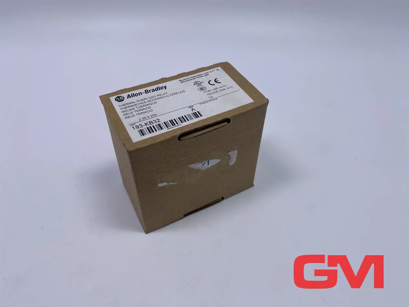 Produktfoto 1 von Allen-Bradley Motorschutzrelais 193-KB32 overload relay Serie A 2.30-3.20 A
