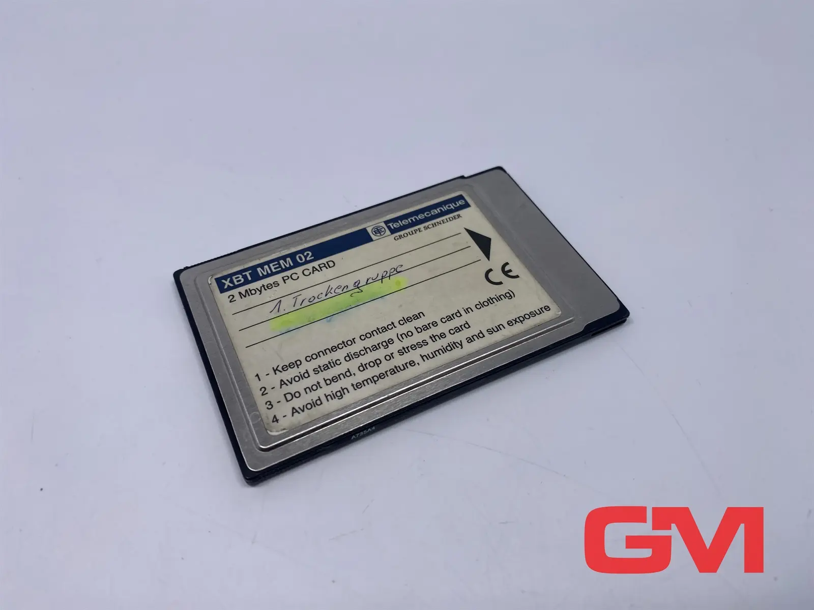 Produktfoto 1 von Telemecanique 2Mbytes PC Speicherkarte XBT MEM 02 PCMCIA PC card ATA SDP3B