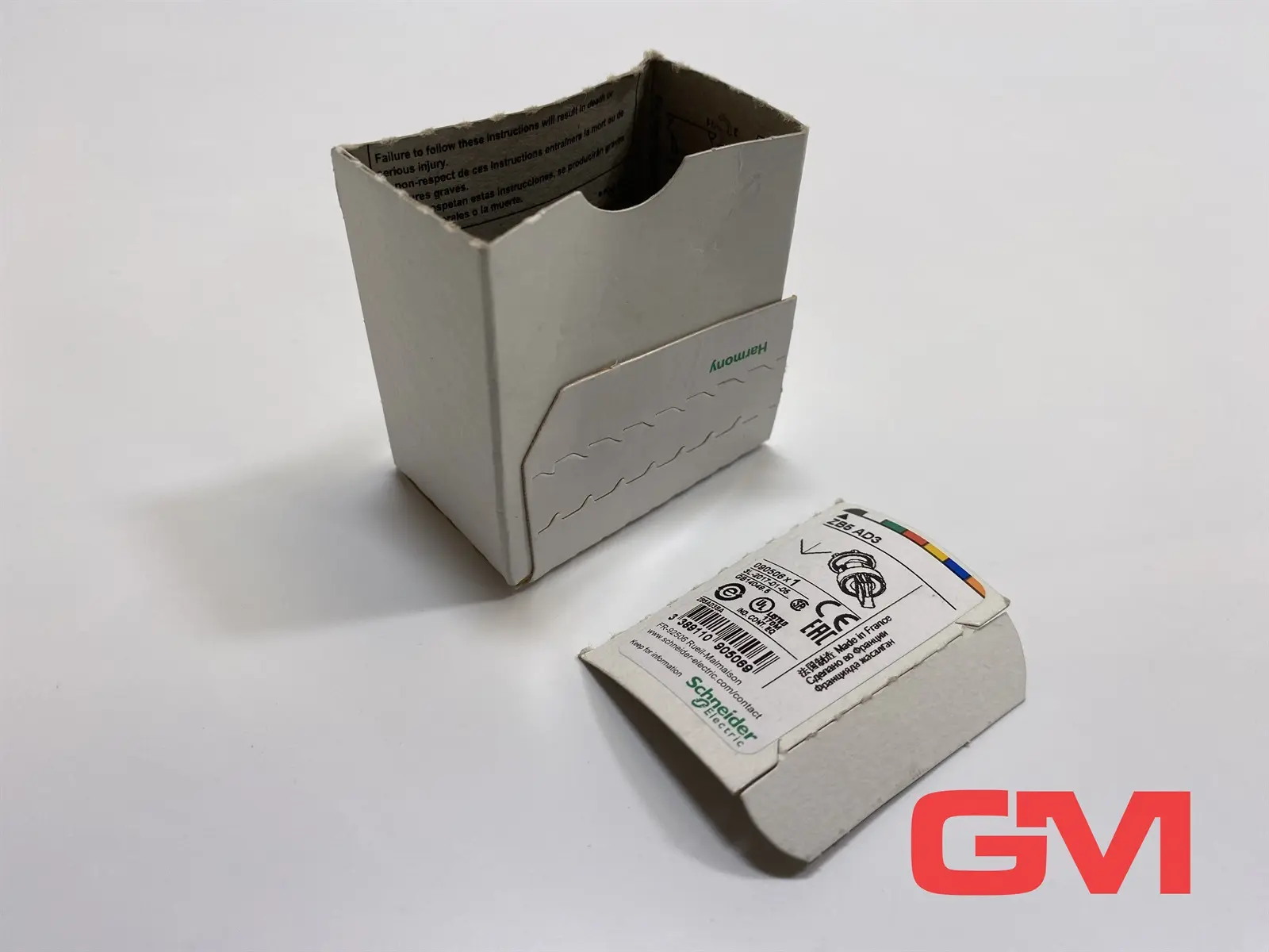Produktfoto 1 von Schneider Electric Frontelement ZB5 AD3 selector switch head Ø22 3 Positionen