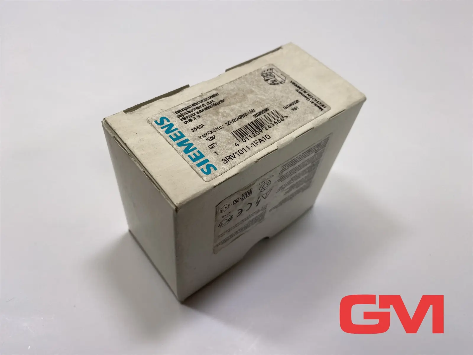 Produktfoto 1 von Siemens Leistungsschalter 3RV1011-1FA10 Circuit Breaker 3,5-5,0A Motorschutz
