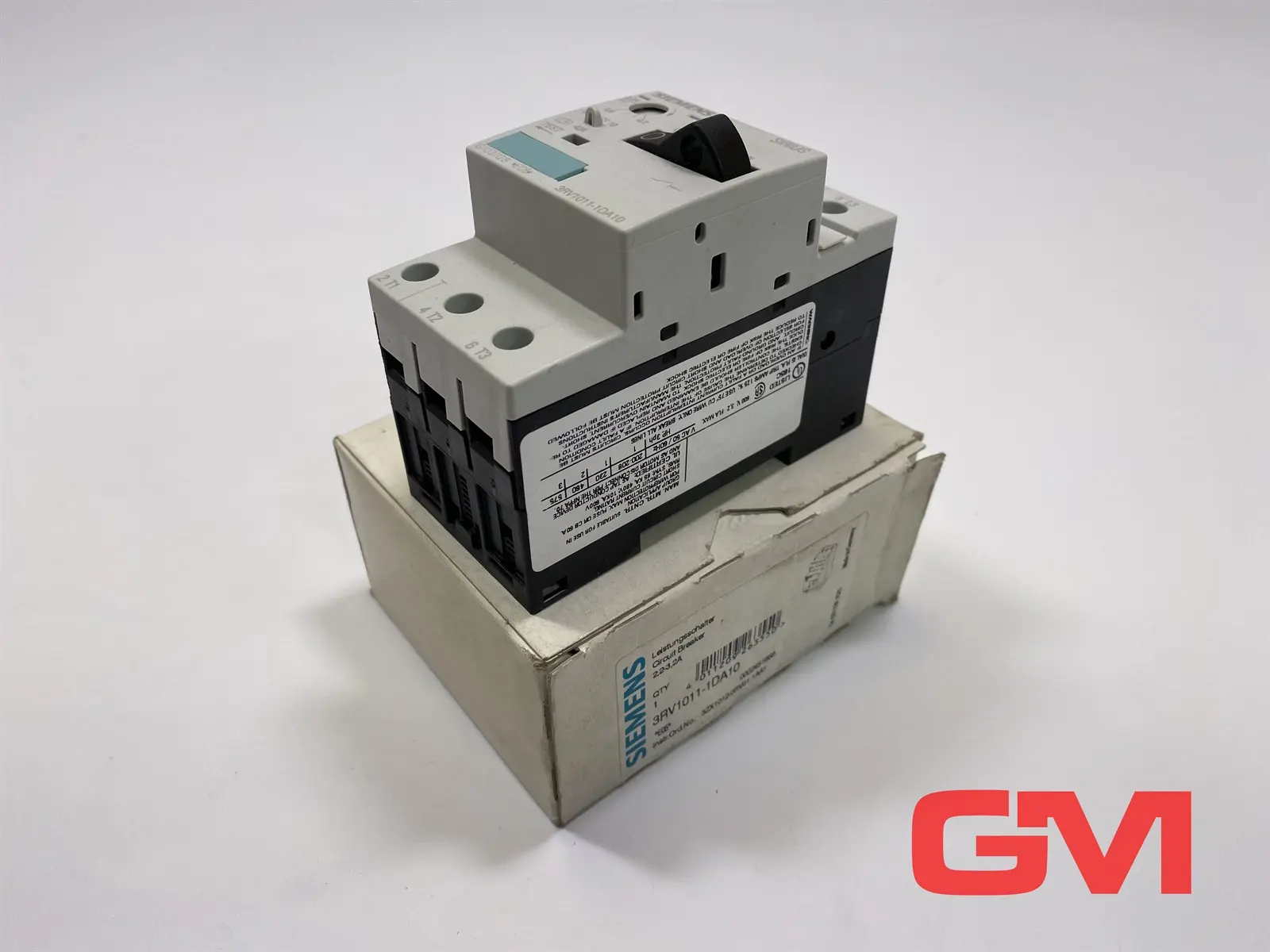 Produktfoto 1 von Siemens Leistungsschalter 3RV1011-1DA10 circuit breaker Sirius 3RV1 2,2...3,2A