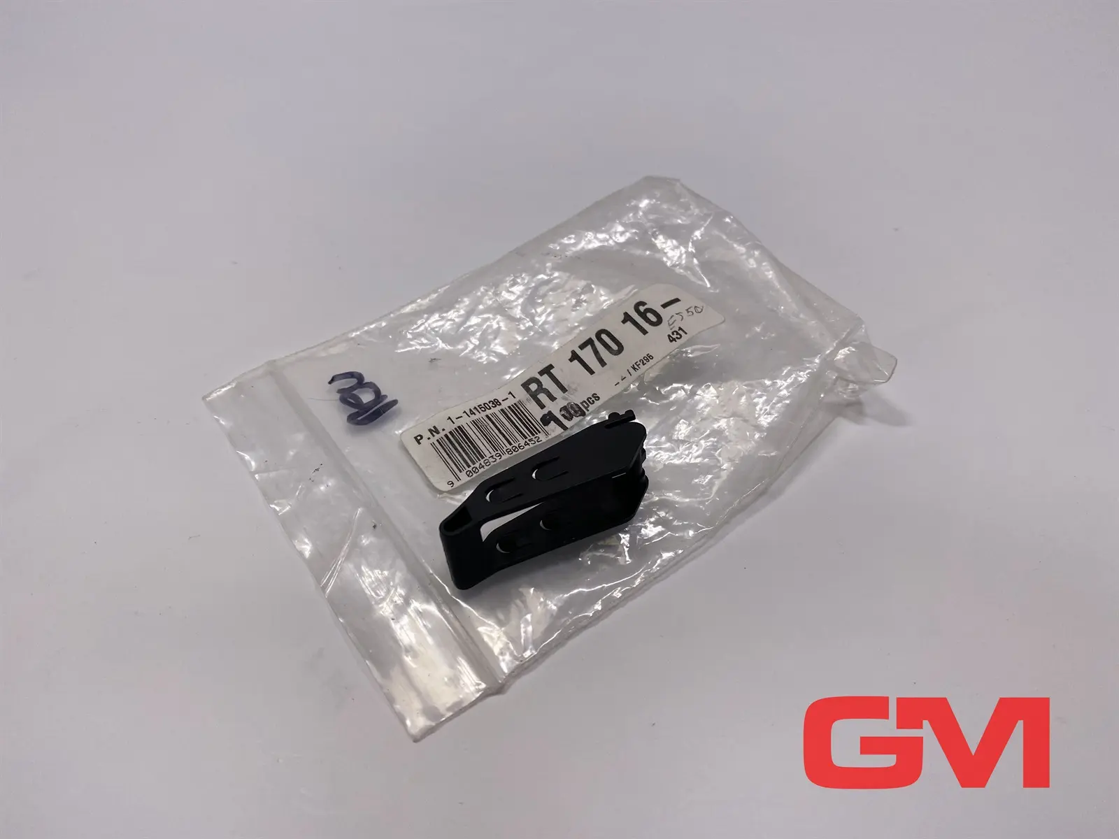 Produktfoto 1 von VE 9x Schrack Halteklammer RT 170 16 plastic retaining clip 1-1415038-1