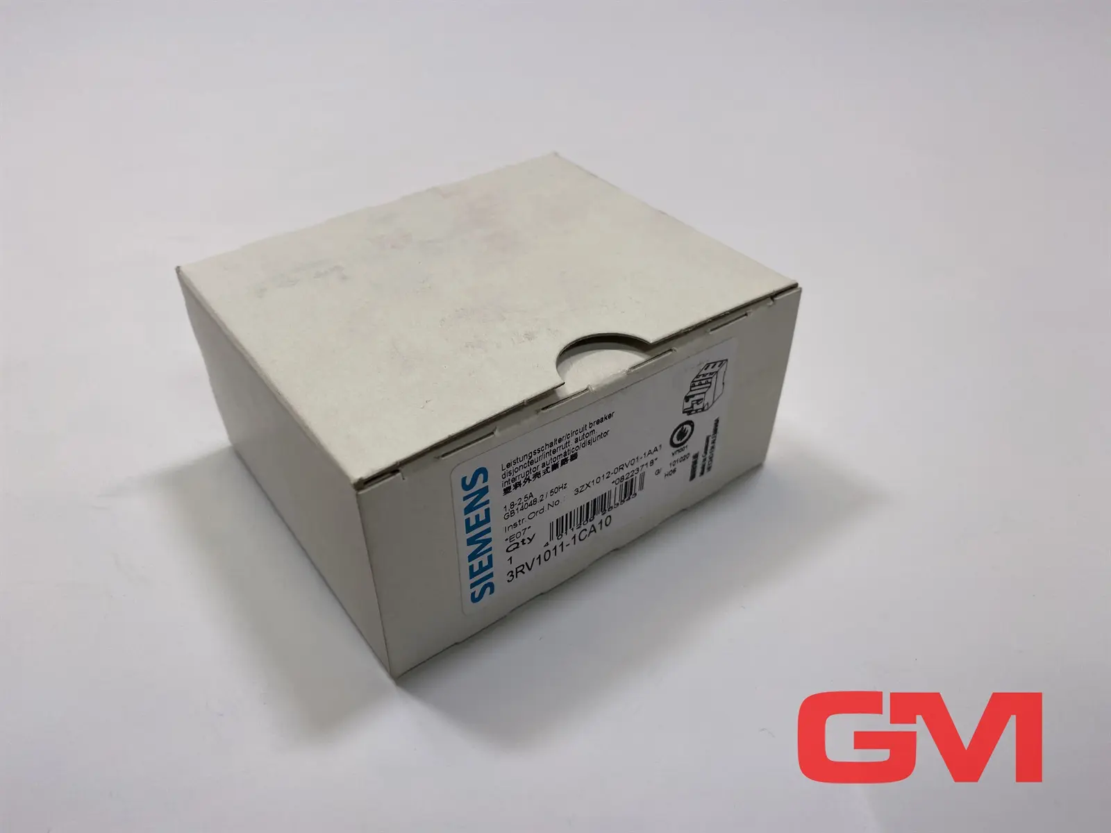 Produktfoto 1 von Siemens Leistungsschalter 3RV1011-1CA10 motor circuit breaker 1,8-2,5A 33A 3RV1