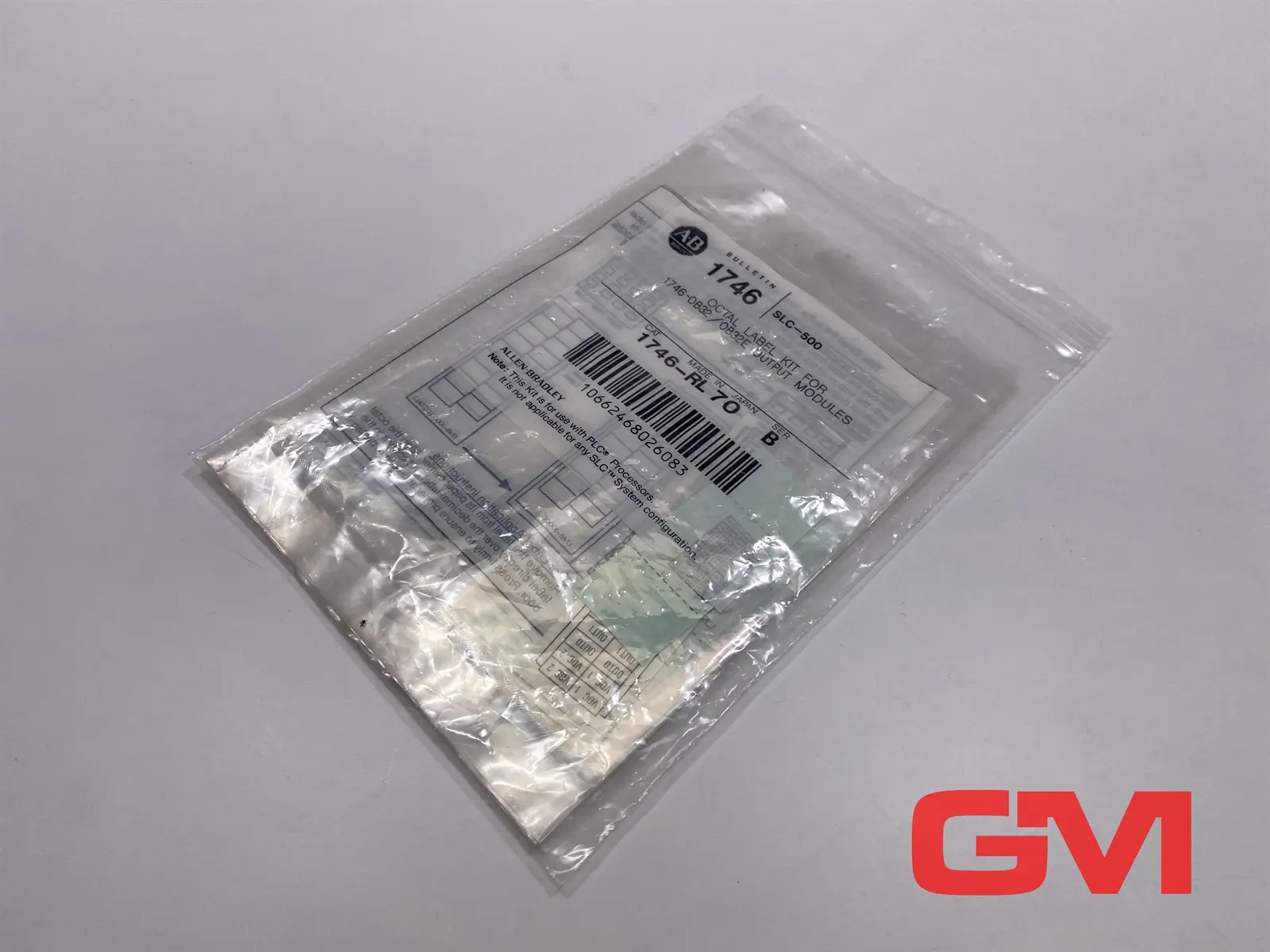 Produktfoto 1 von Allen-Bradley Markierungsset 1746-RL70 octal label kit für Modul 1746-OB32/OB32F