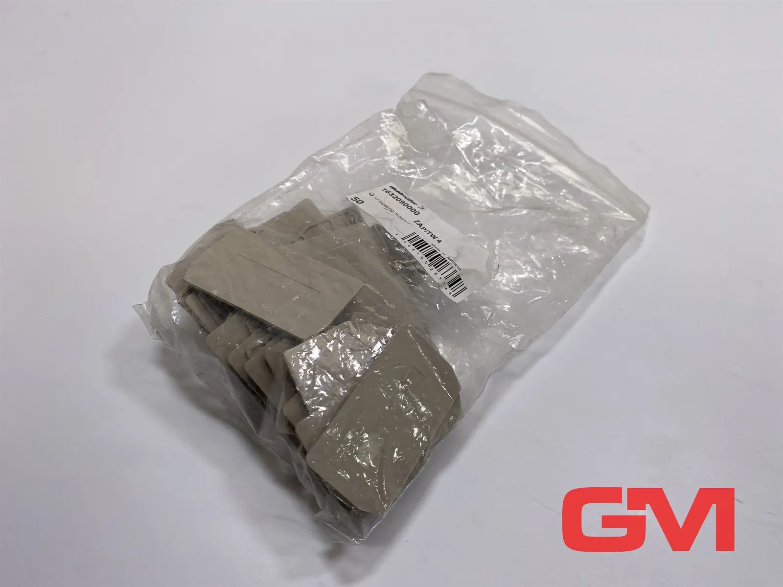 Produktfoto 1 von VE 50x Weidmüller Abschlussplatte ZAP/TW 4 end plate 1632090000 Trennwand
