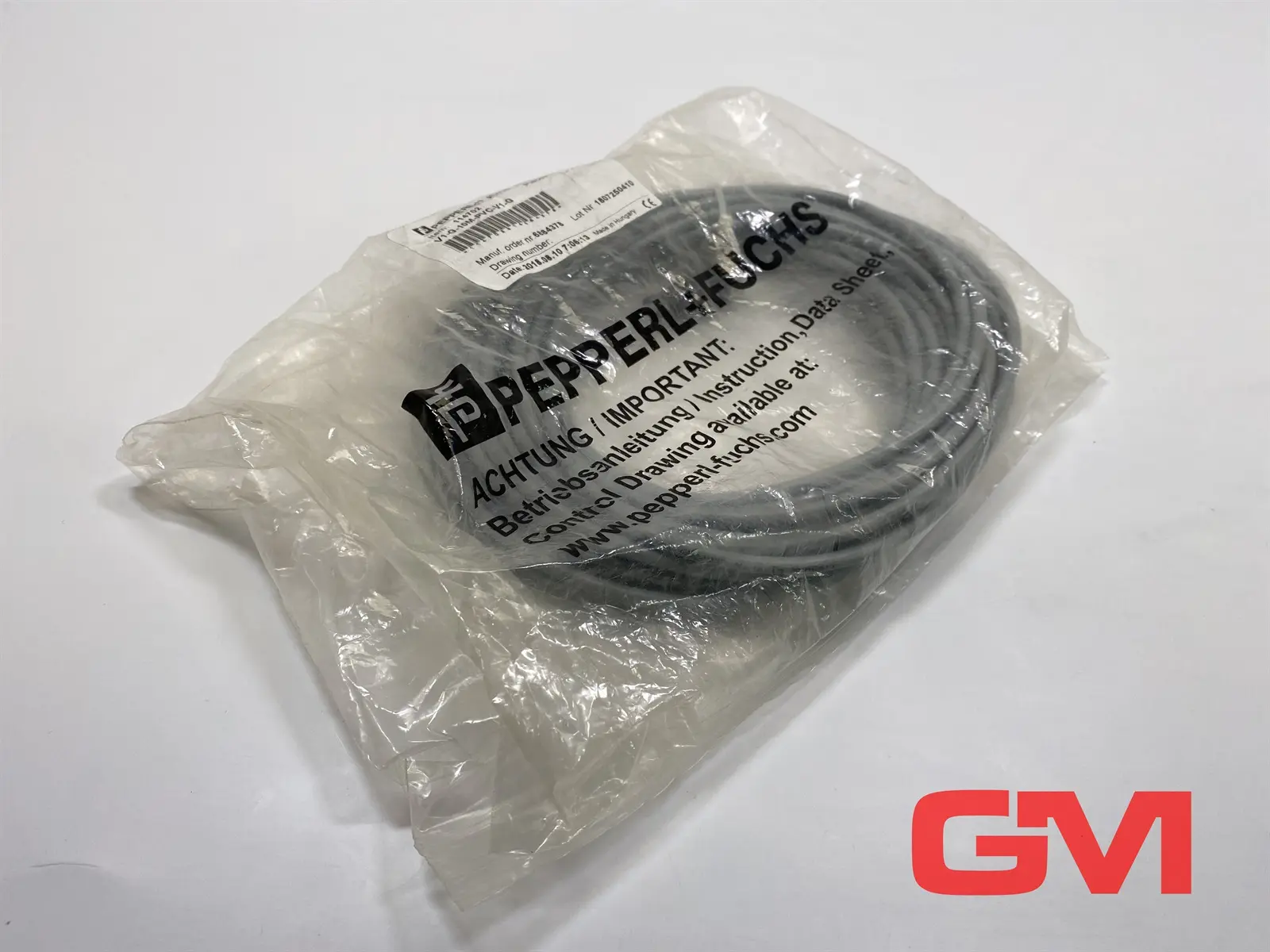 Produktfoto 1 von Pepperl+Fuchs Verbundungskabel V1-G-10M-PVC-V1-G connection cable 114702
