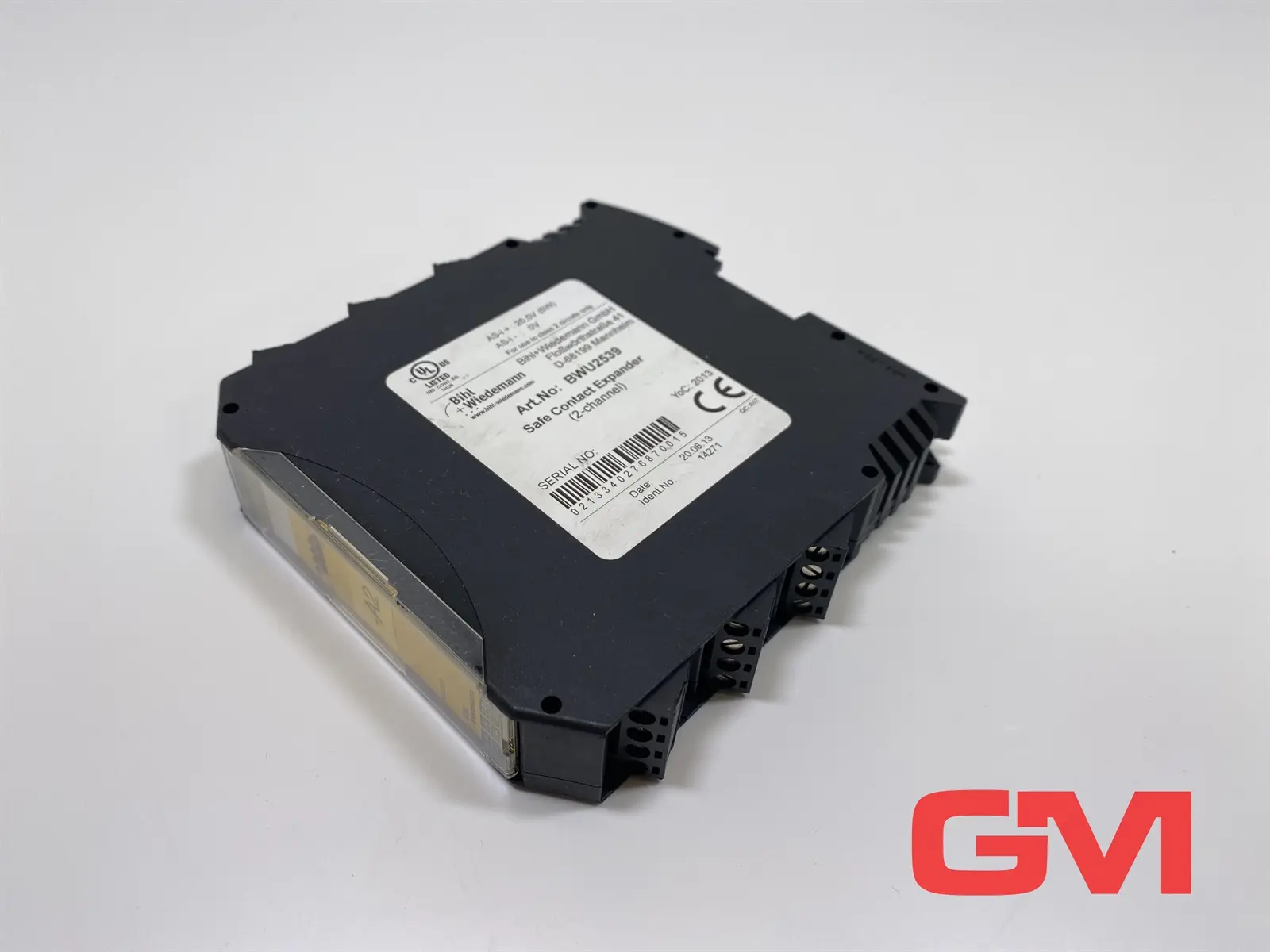 Produktfoto 1 von Bihl+Wiedemann Sichere Kontakterweiterung BWU2539 Safe Contact Expansion Module