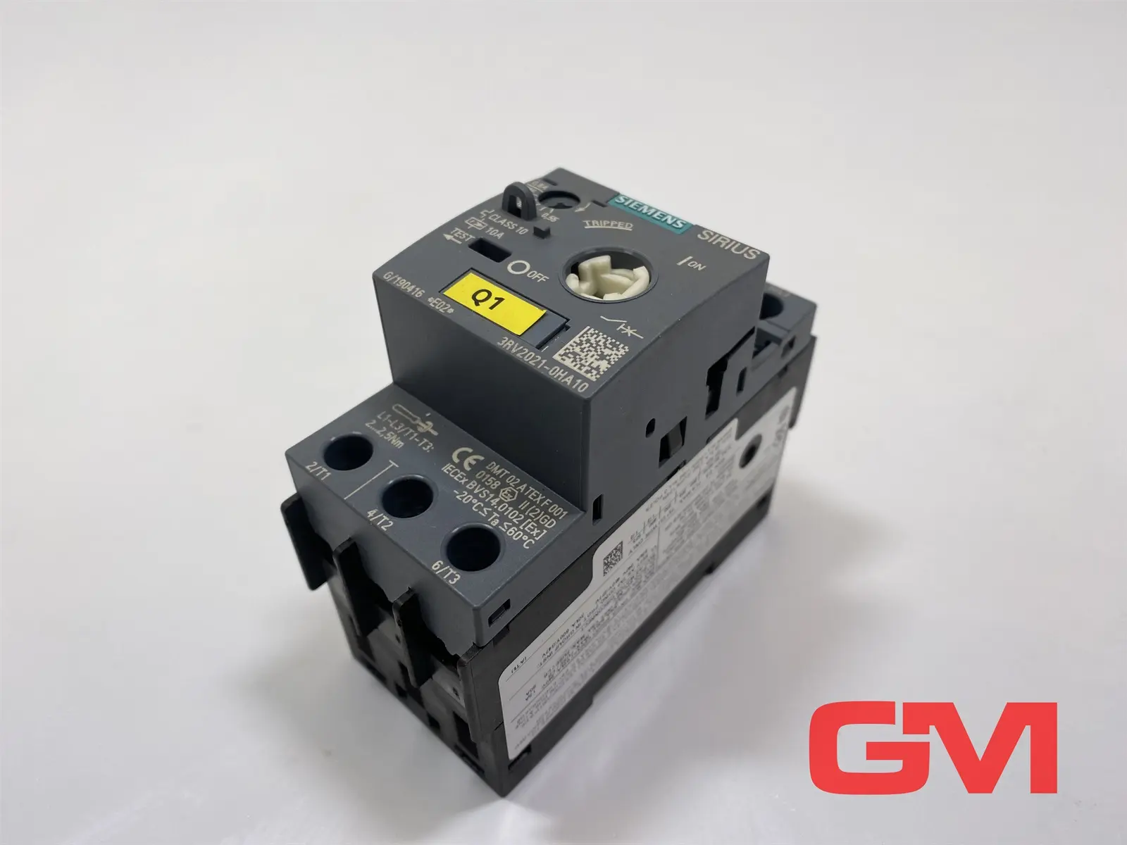 Produktfoto 1 von Siemens Leistungsschalter 3RV2021-0HA10 circuit breaker Beschädigung Drehknopf