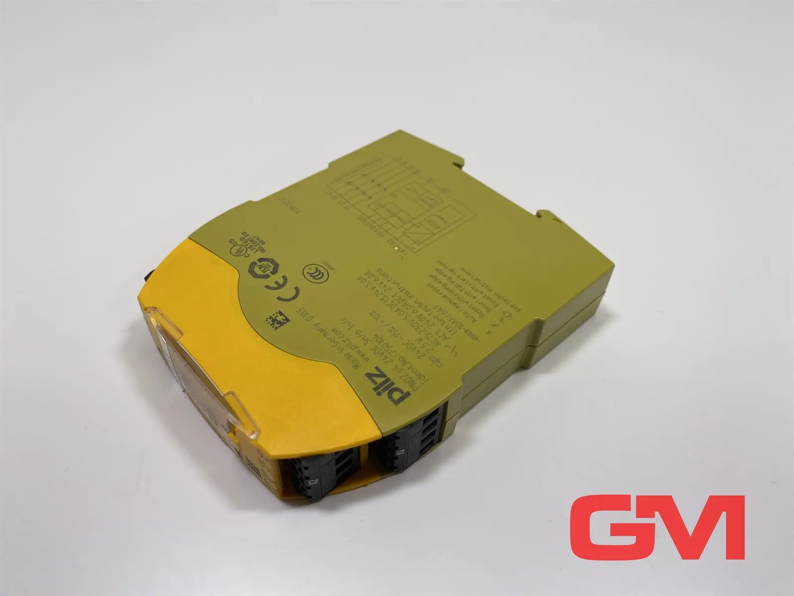 Produktfoto 1 von Pilz Sicherheitsrelais 750104 Safety Relay s4 24VDC 3 n/o 1 n/c Not Aus PNOZ