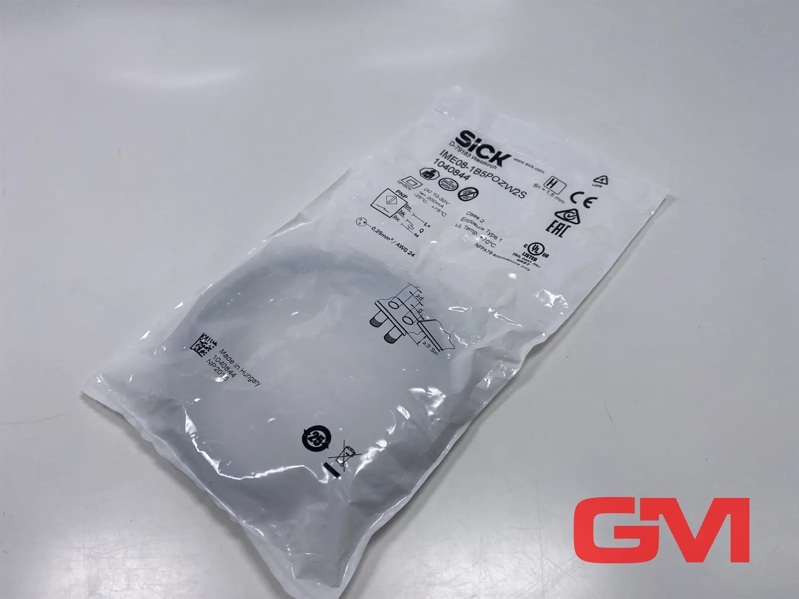 Produktfoto 1 von Sick Induktiver Näherungsschalter IME08-1B5POZW2S proximity sensor 1040844 IME