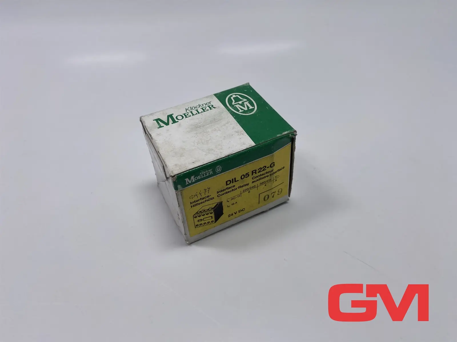 Produktfoto 1 von Klöckner Moeller Interface-Hilfsschütz DIL 05 R 22-G contactor relay 24V DC