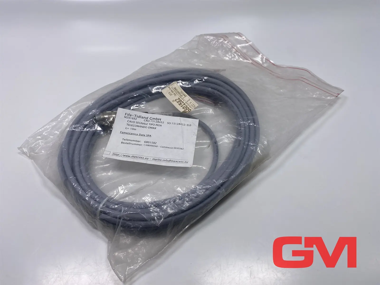 Produktfoto 1 von Fife-Tidland Signalleitung M291692 10m signal cable PIOX DMAX Fernsteuerung