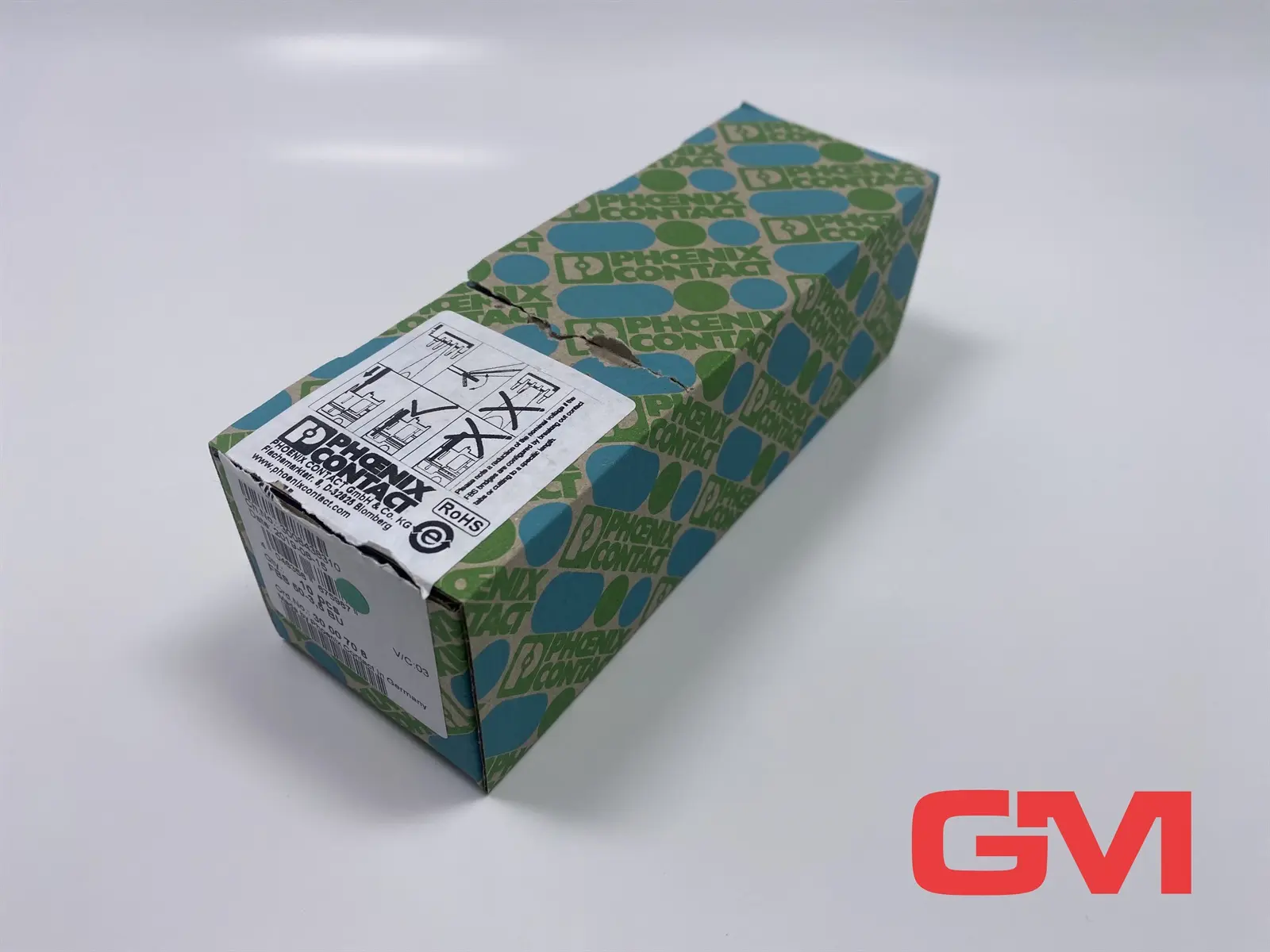 Produktfoto 1 von VE 10x Phoenix Contact Steckbrücke FBS 50-3,5 BU plug-in bridge 3000708 blau